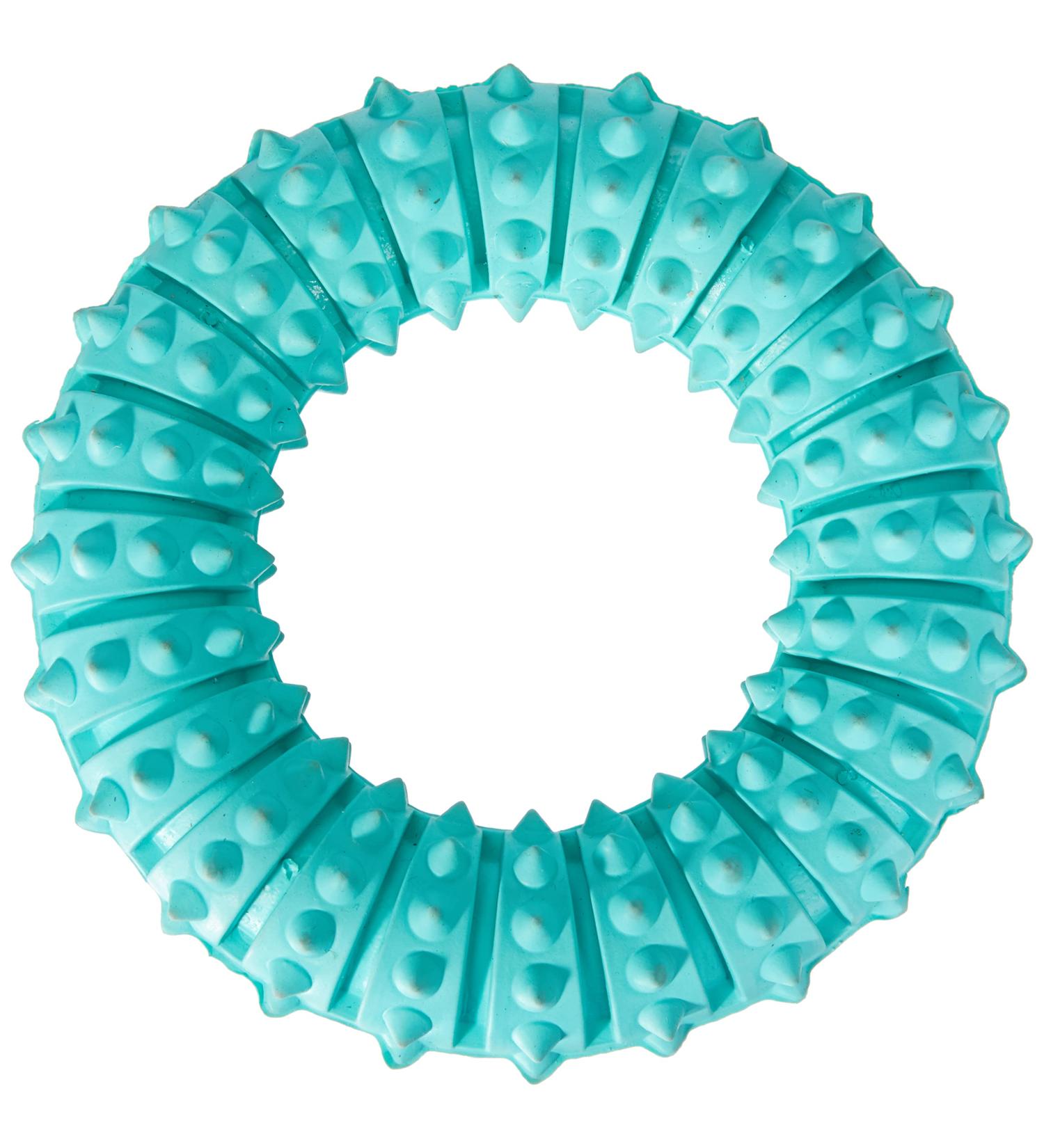 Trixie 33181 Denta Fun Ring - Mintfresh Natural Rubber Dog Toy ( 12 cm) | International Shipping - Buy Online on GoSupps.com