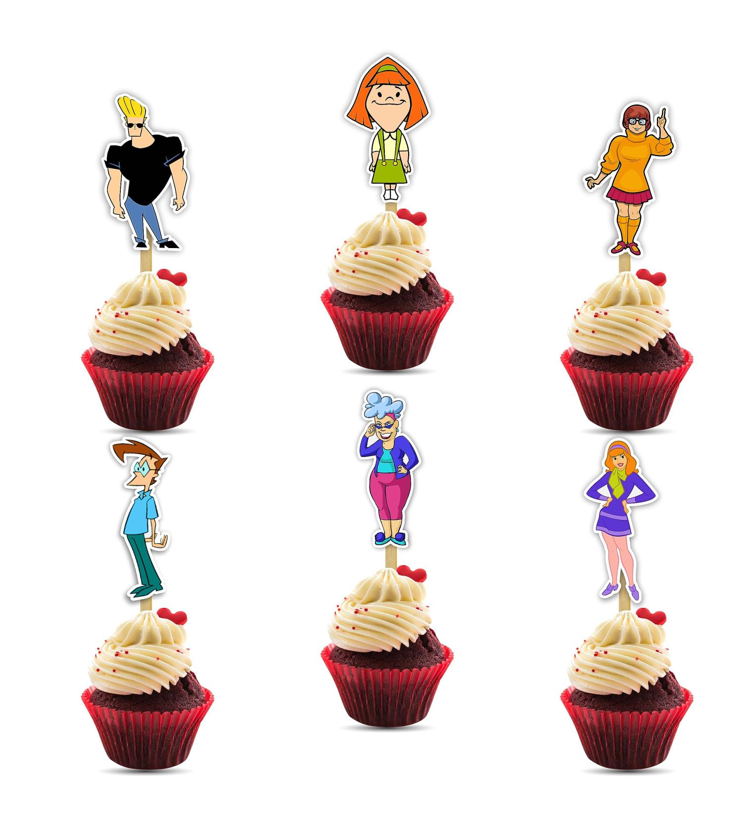 Seyal Johny Brvo cupcake topper Seyal Johny Brvo Cupcake Topper - Buy Online on GoSupps.com