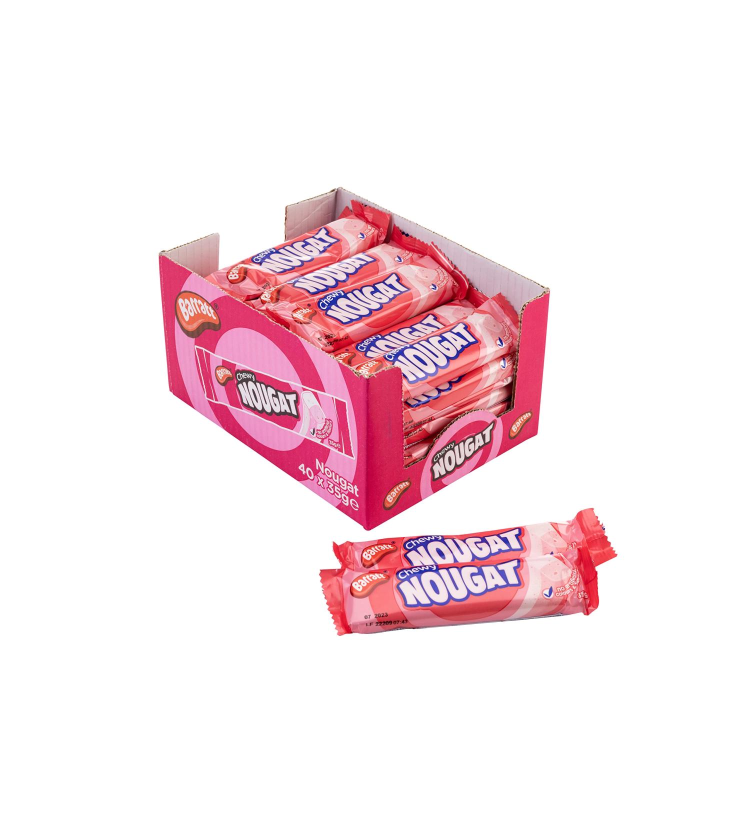 Barratt Chewy Nougat Bars 35g (Pack of 40) - Buy Online on GoSupps.com
