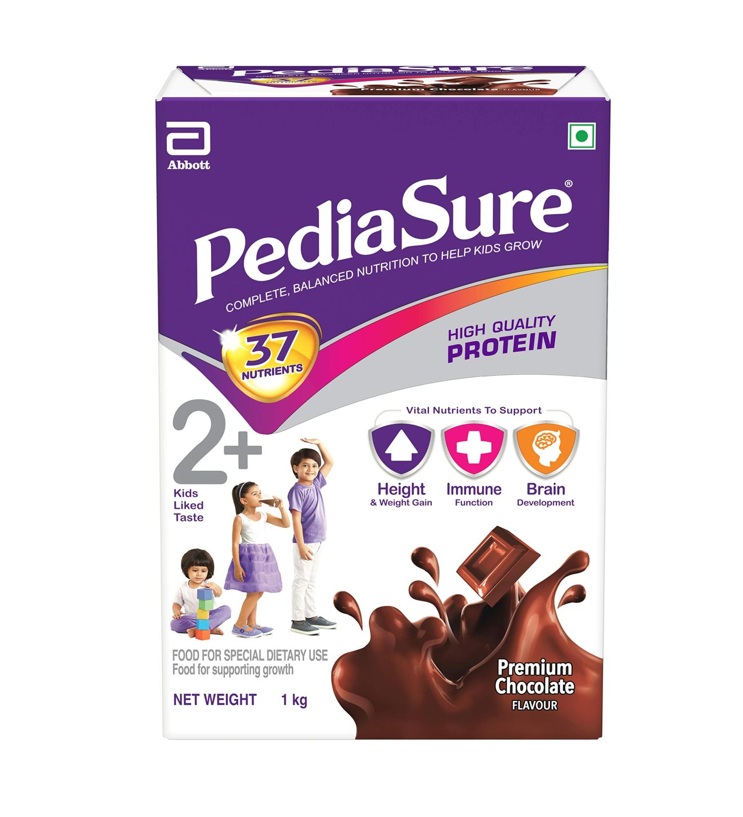 Abbott Pediasure Chocolate Refill Pack 1kg - Nutritional Supplement for Kids - Buy Online on GoSupps.com
