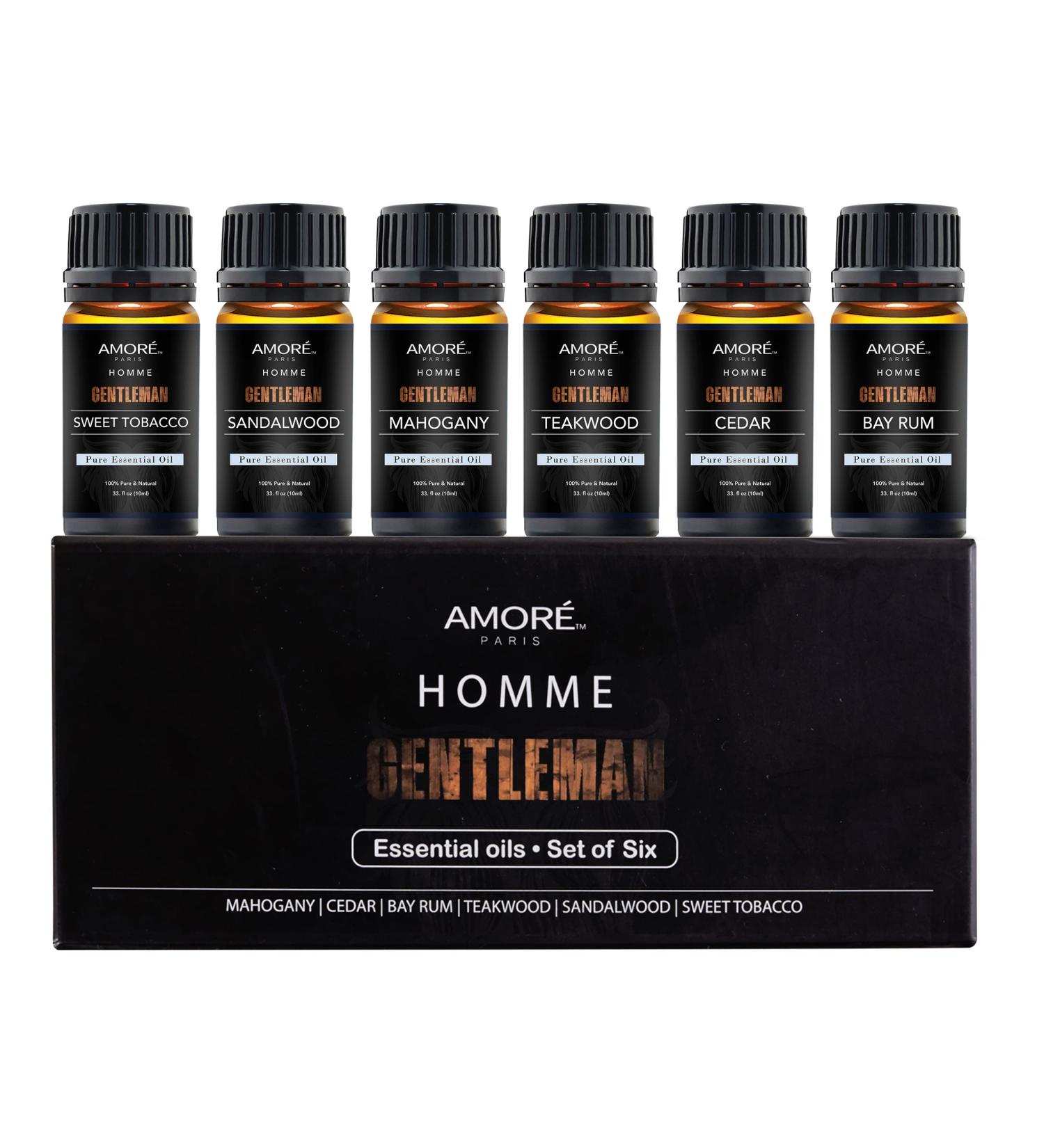 Premium Gentlemen's Essential Oil Gift Set | 6 Luxurious Fragrances for Men - Shop Internationally - Buy Online on GoSupps.com