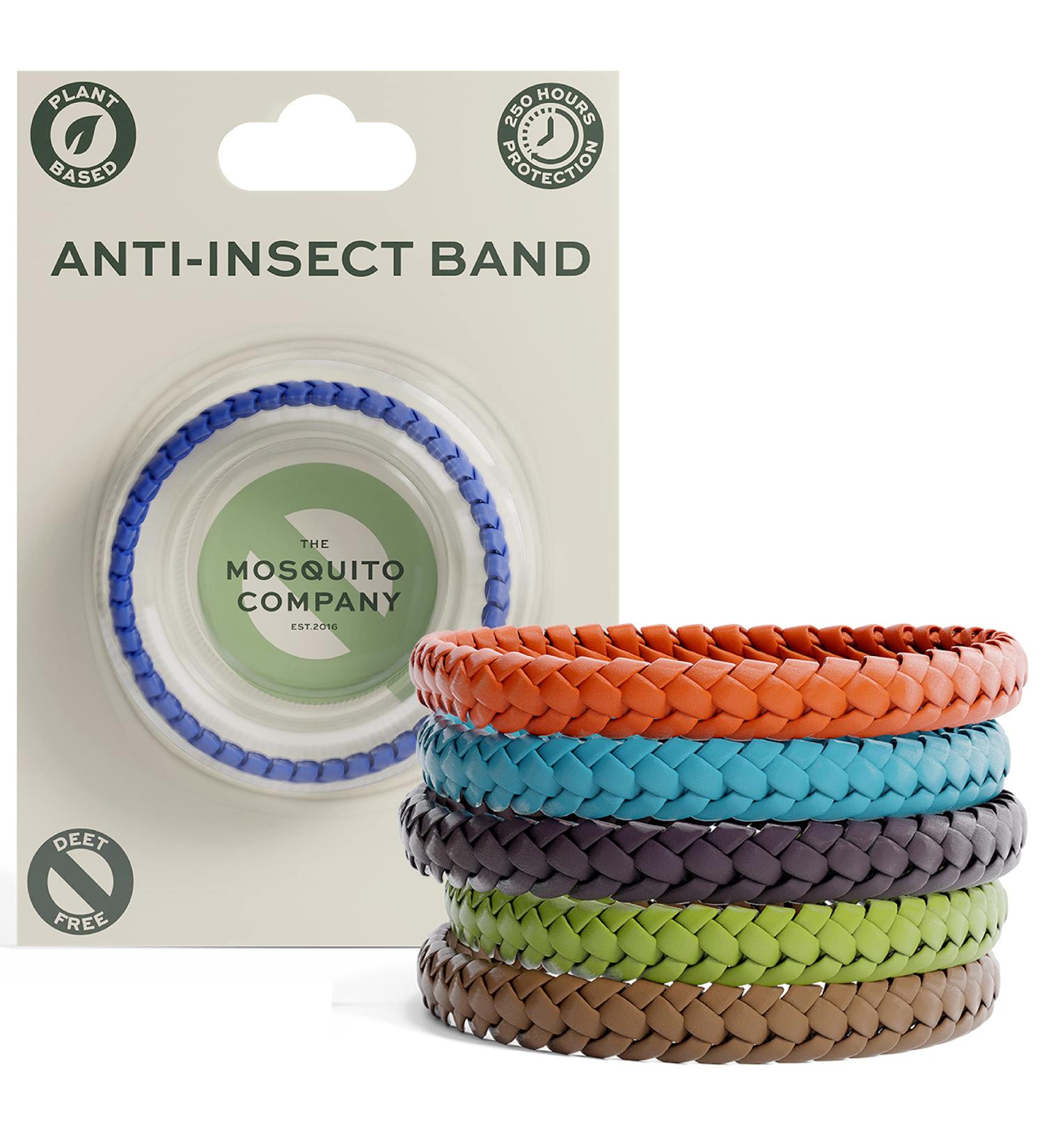 5 Leather Adjustable Anti-Insect Bands | 250 Hrs Protection | Deet-Free | UK Made - Buy Online on GoSupps.com