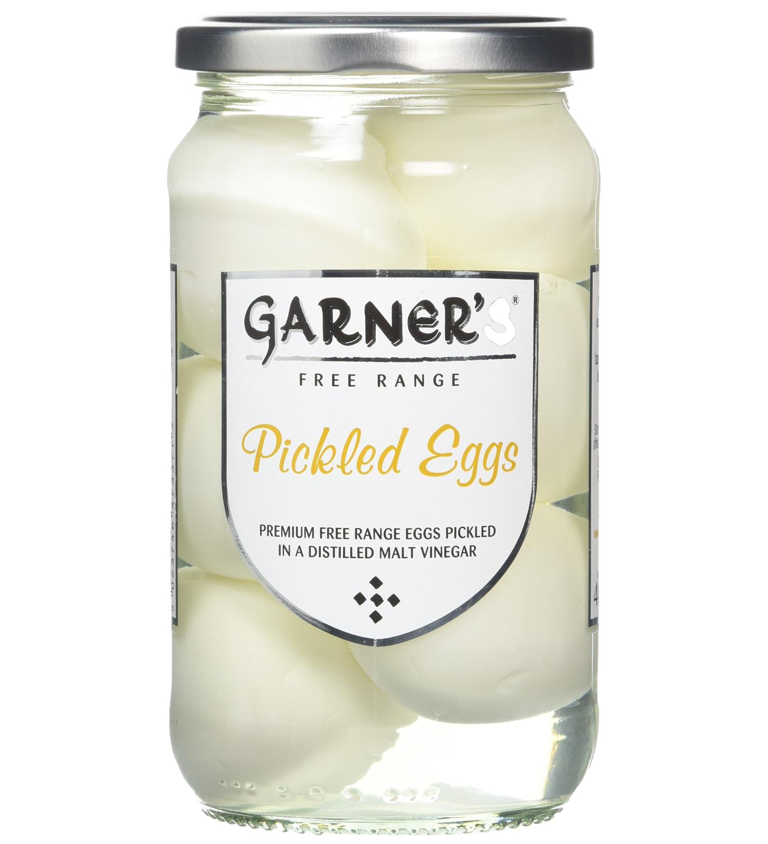 Garner's Free Range Pickled Eggs 465g - Buy Online on GoSupps.com