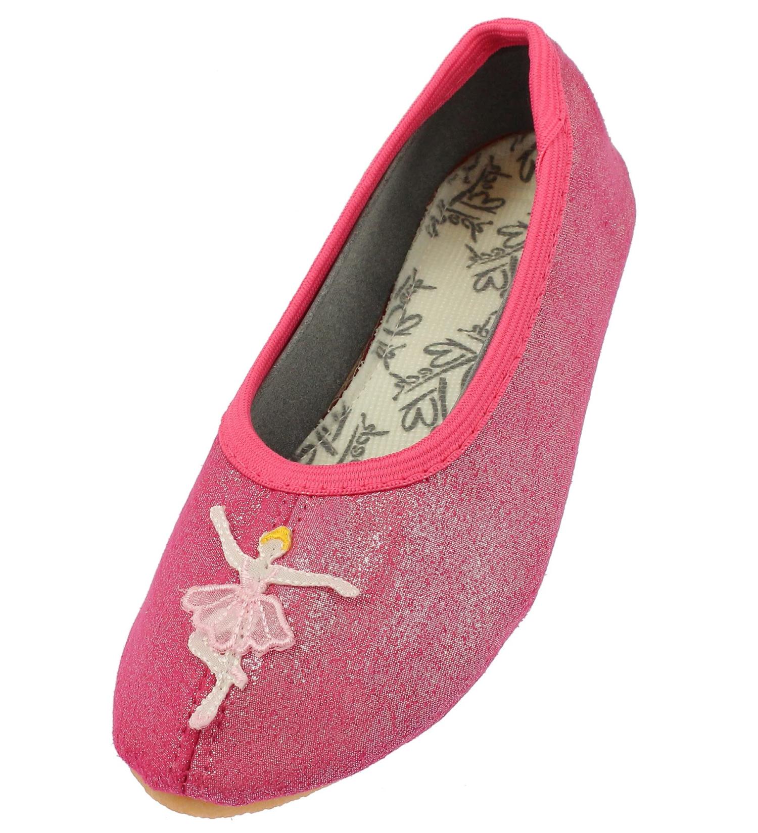 Beck Girls Ballerina Gymnastic Shoes 25 EU - Cute Pink Dance Shoes for Girls - International Shipping Available - Buy Online on GoSupps.com