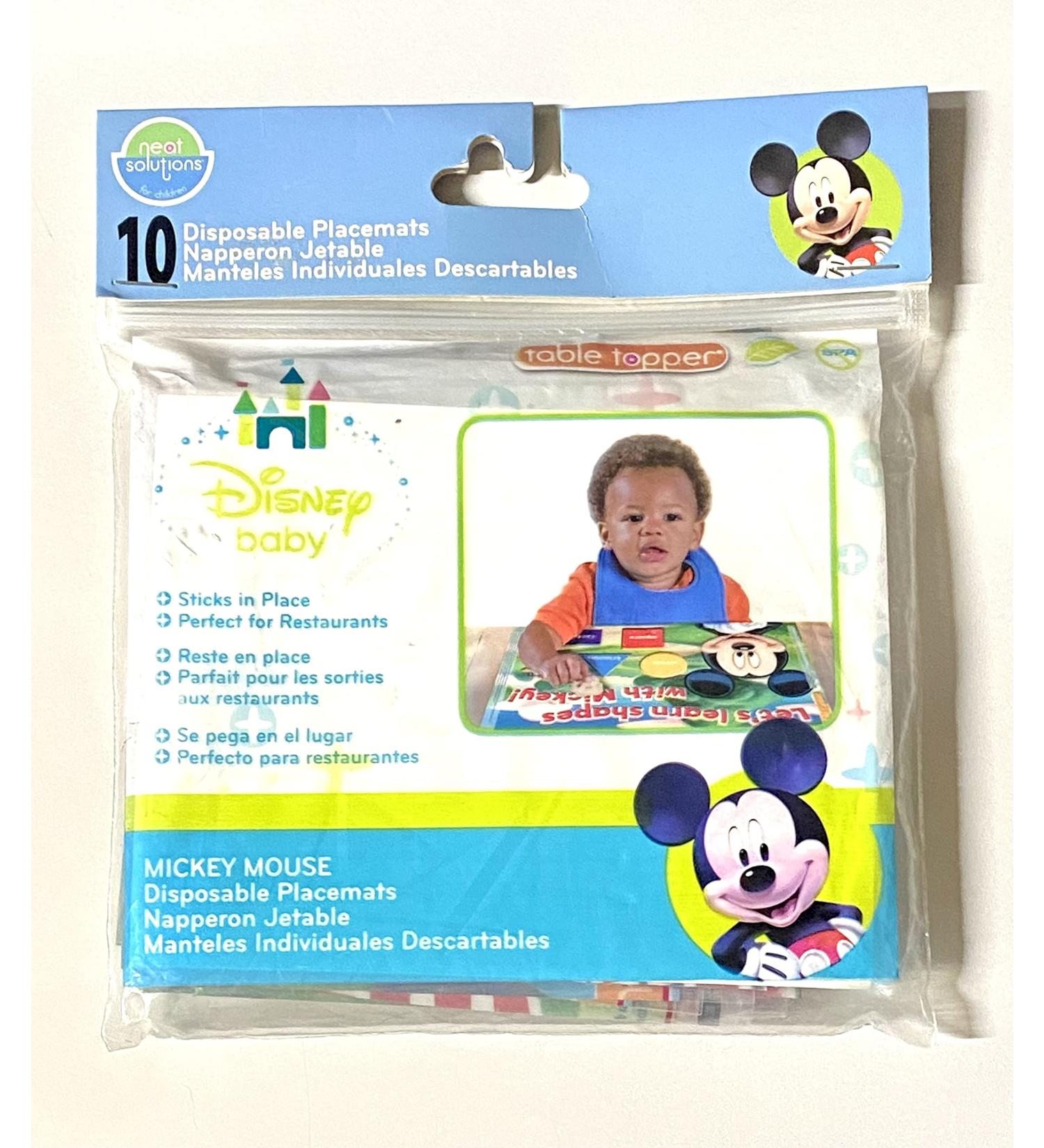 10 Disposable Placemats Disney Mickey Mouse