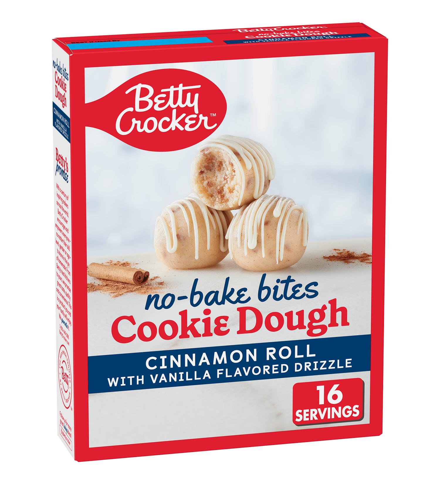 Betty Crocker Cinnamon Roll No-Bake Bites 12.2 oz - Delicious Sweet Treats - Buy Online on GoSupps.com