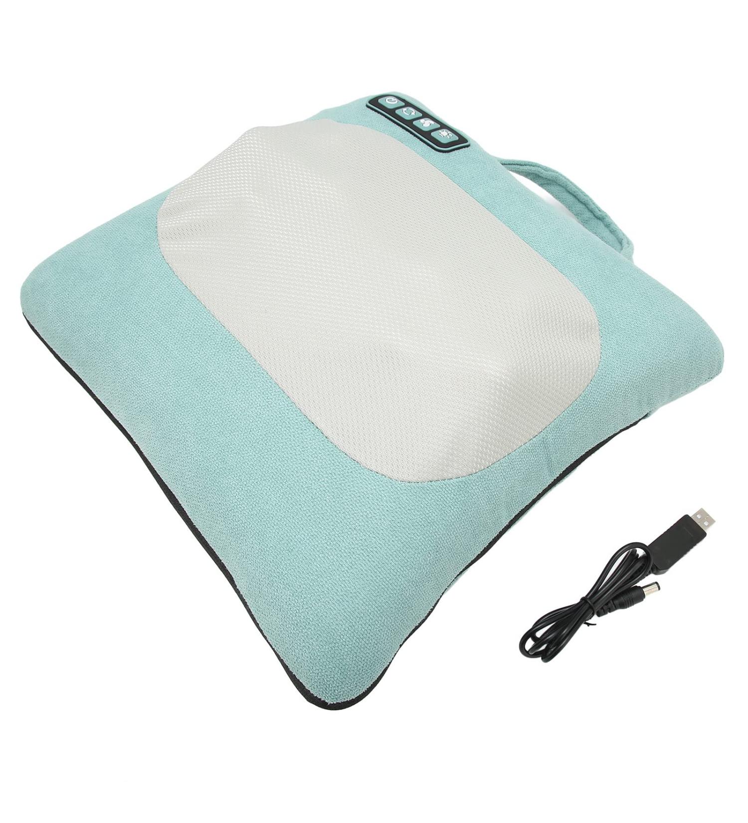 Buy Electric Massage Cushions | Neck & Waist Relief | 3 Modes Hot Compression & Vibration - Green - Buy Online on GoSupps.com