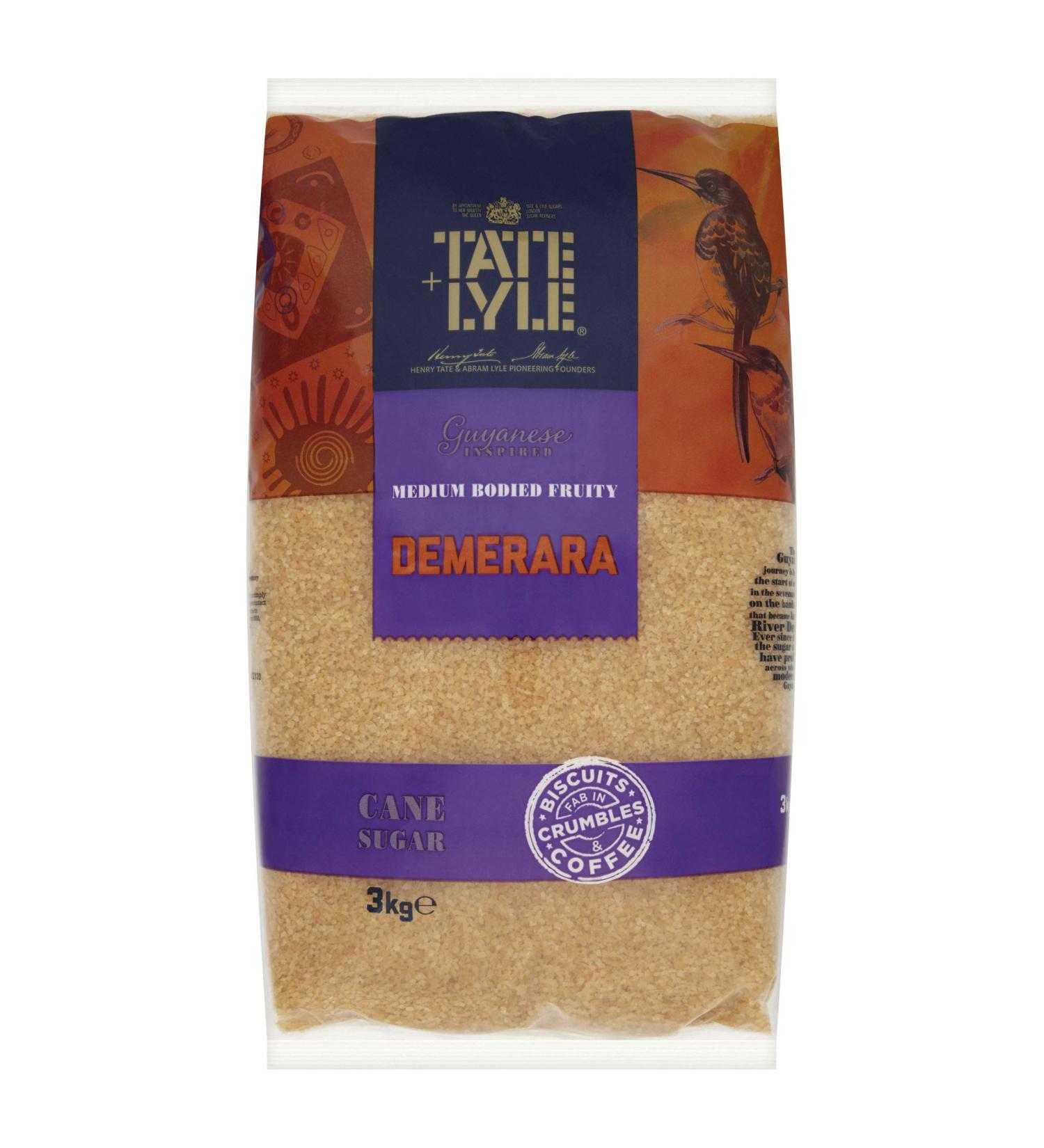 Tate And Lyle Sugars Demerara Sugar 3kg 3 kg (Pack of 1) - Buy Online on GoSupps.com