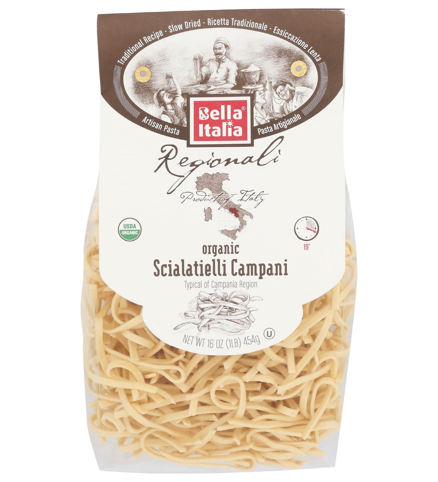 Bella Italia Organic Scialatielli Campani  16 OZ - Buy Online on GoSupps.com
