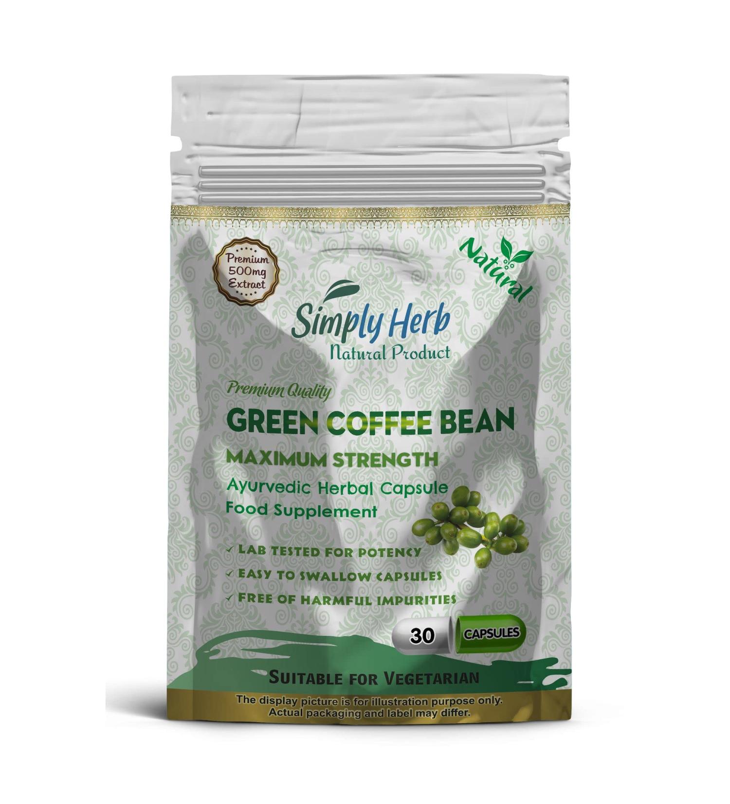 Green Coffee Bean Capsule (30 Capsules) 30 count (Pack of 1)