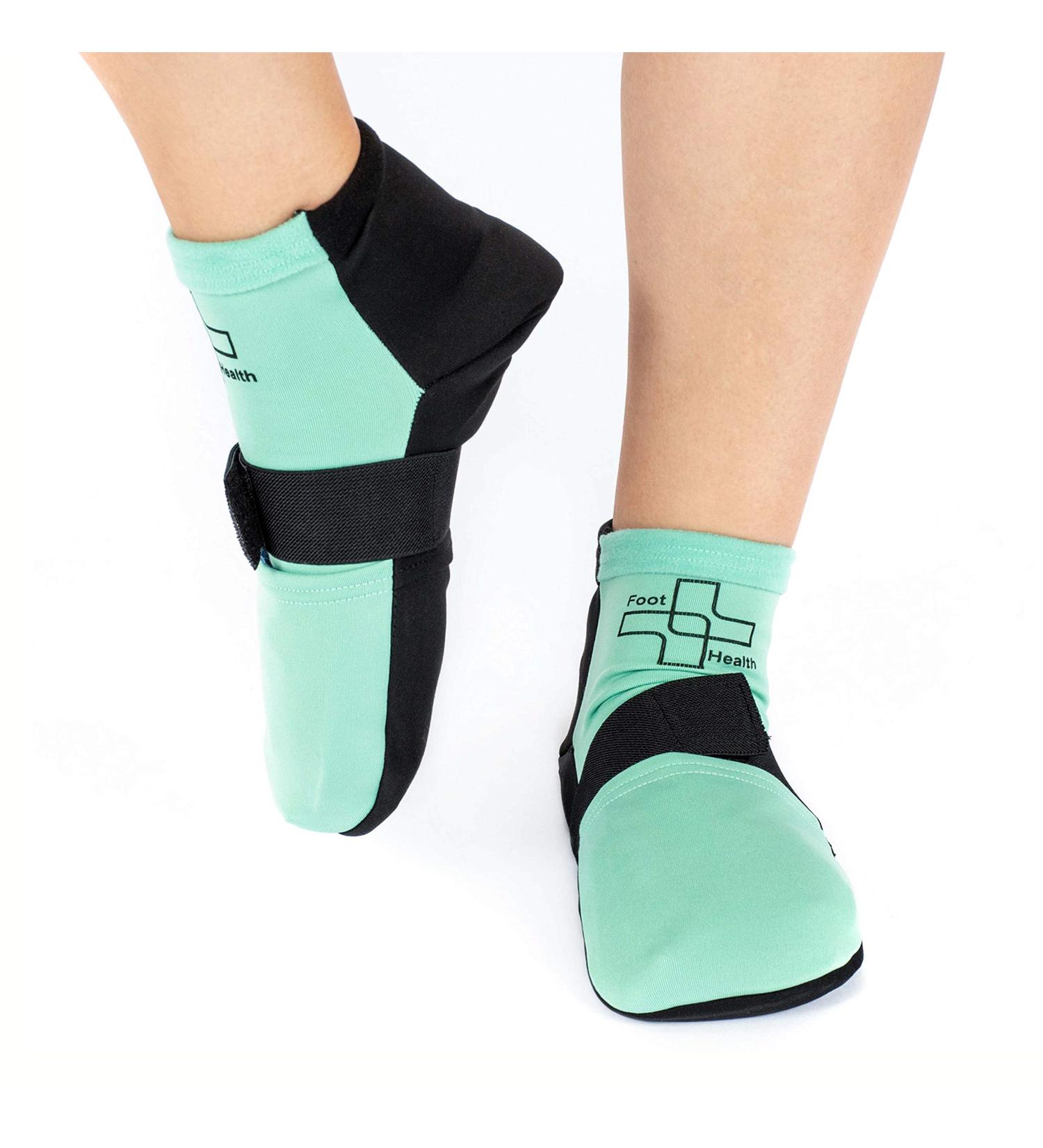 Cold/Hot Therapy Socks with 6 Gel Packs | Compression Strap Plantar Fasciitis Relief | Arch Support & Foot Pain Relief | Neuropathy, Achilles | Storage Bag | Small/Medium - 1 Pair - Buy Online on GoSupps.com