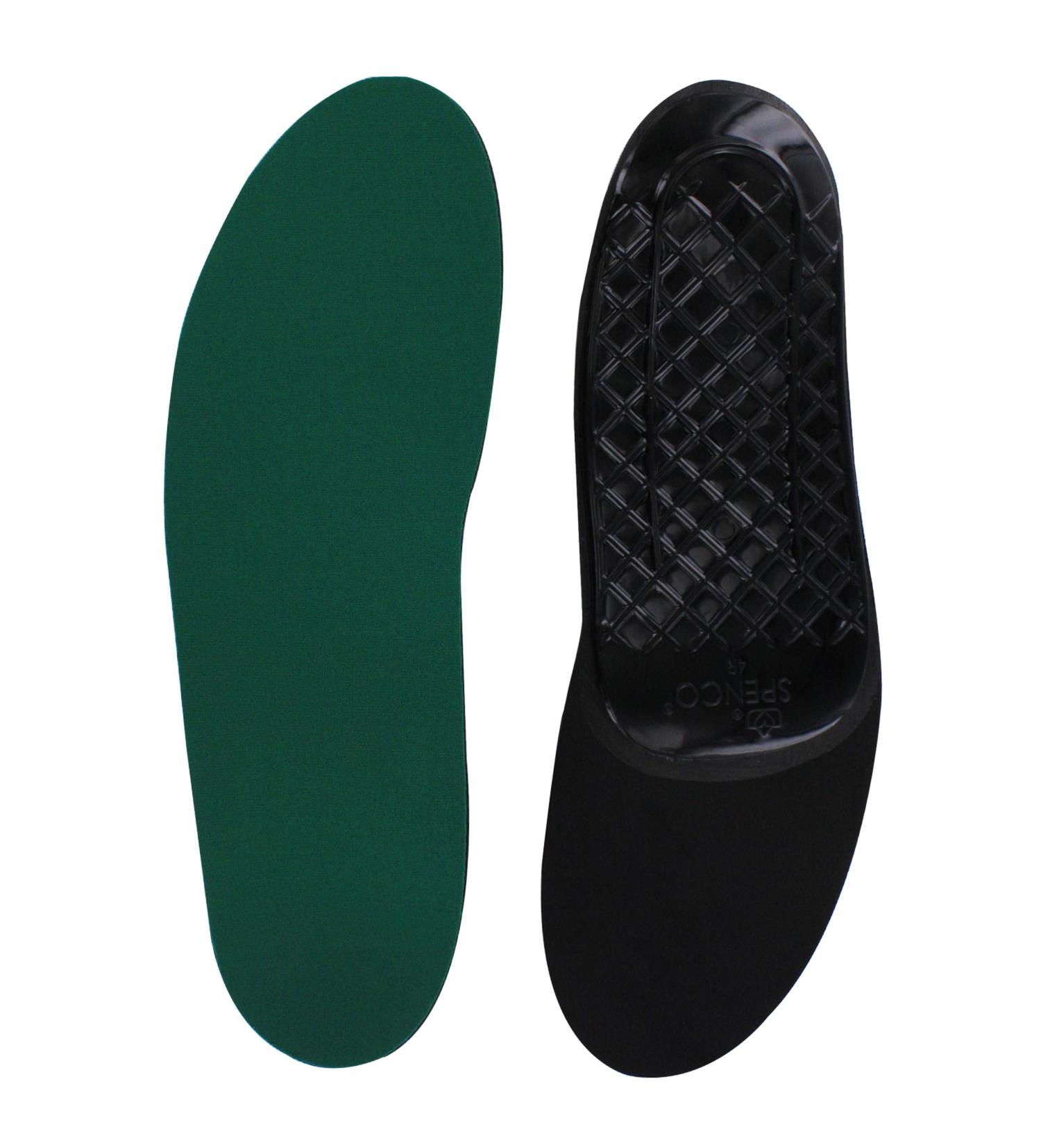 Rx Orthotic Arch Support Full Length Insoles - Green - Women's 9-10.5/Men's 8-9.5 - Buy Online on GoSupps.com