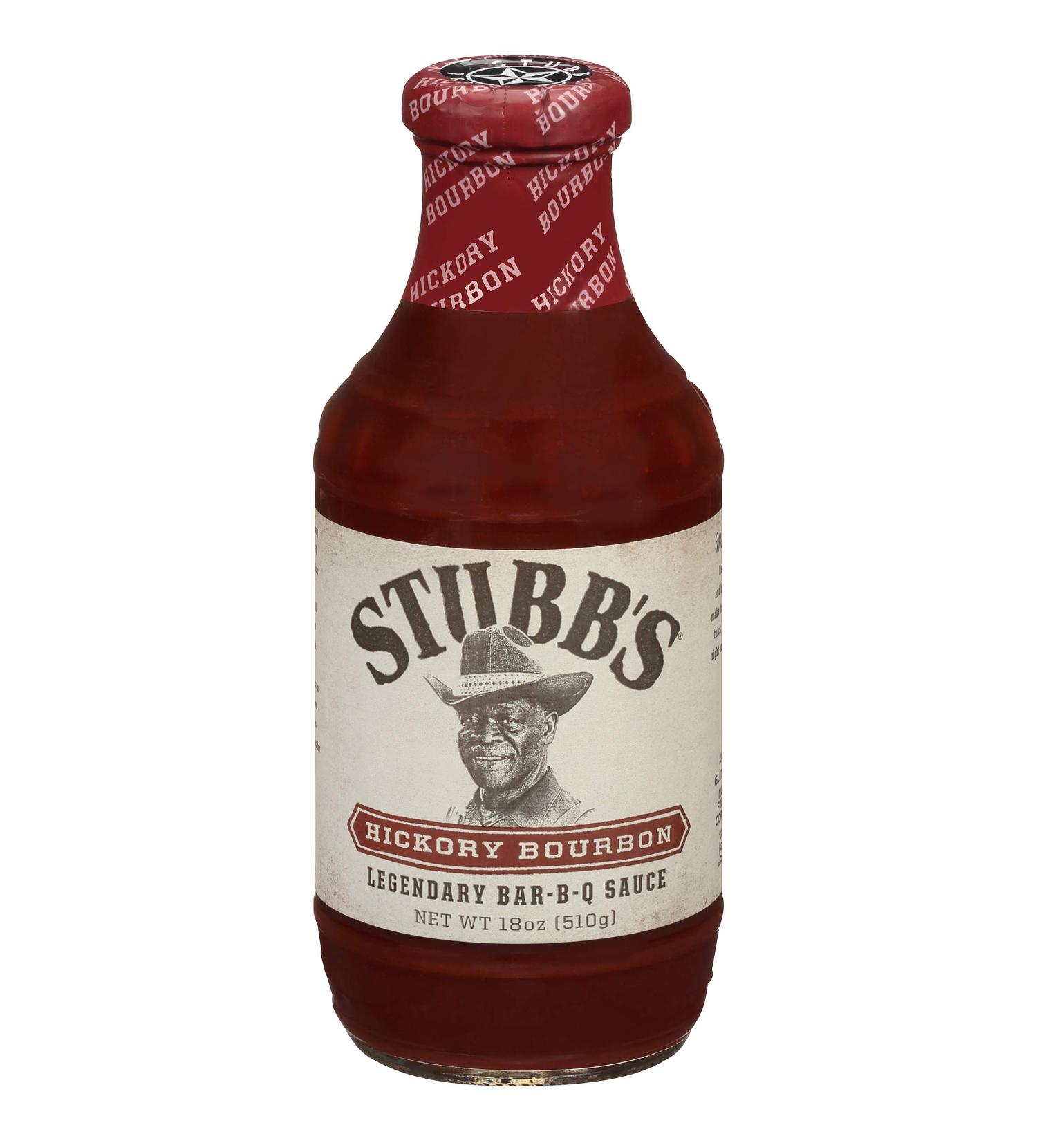 Stubb's Hickory Bourbon BBQ Sauce 18 oz - Authentic Flavor, 1.12 lb (Pack of 1) - Buy Online on GoSupps.com