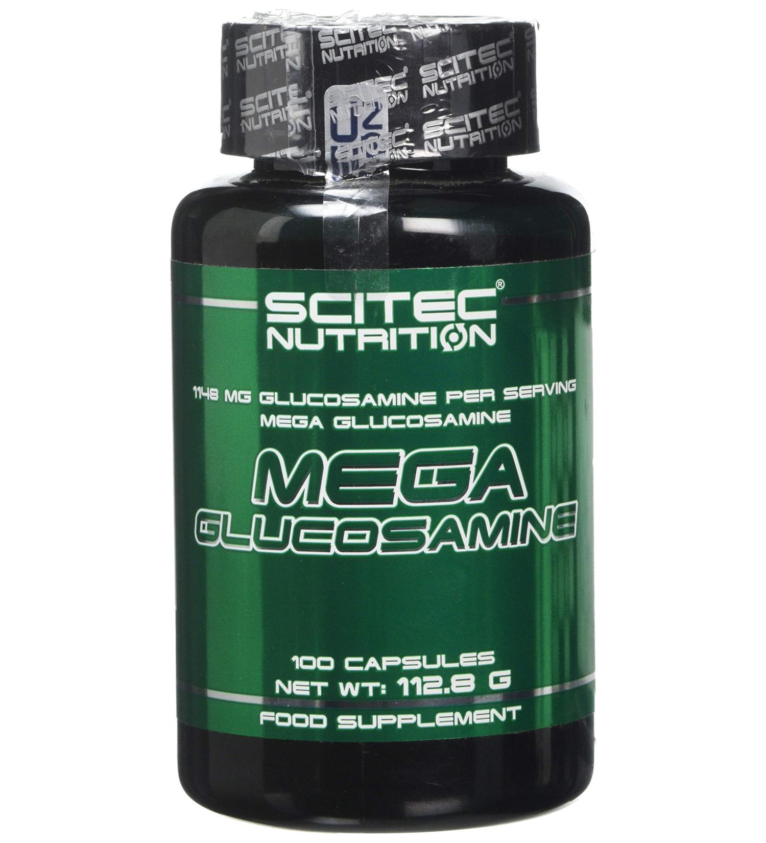 Buy Scitec Mega Glucosamine Capsules - 100 Count (113g) | Premium Joint Support - Fast International Shipping - Buy Online on GoSupps.com