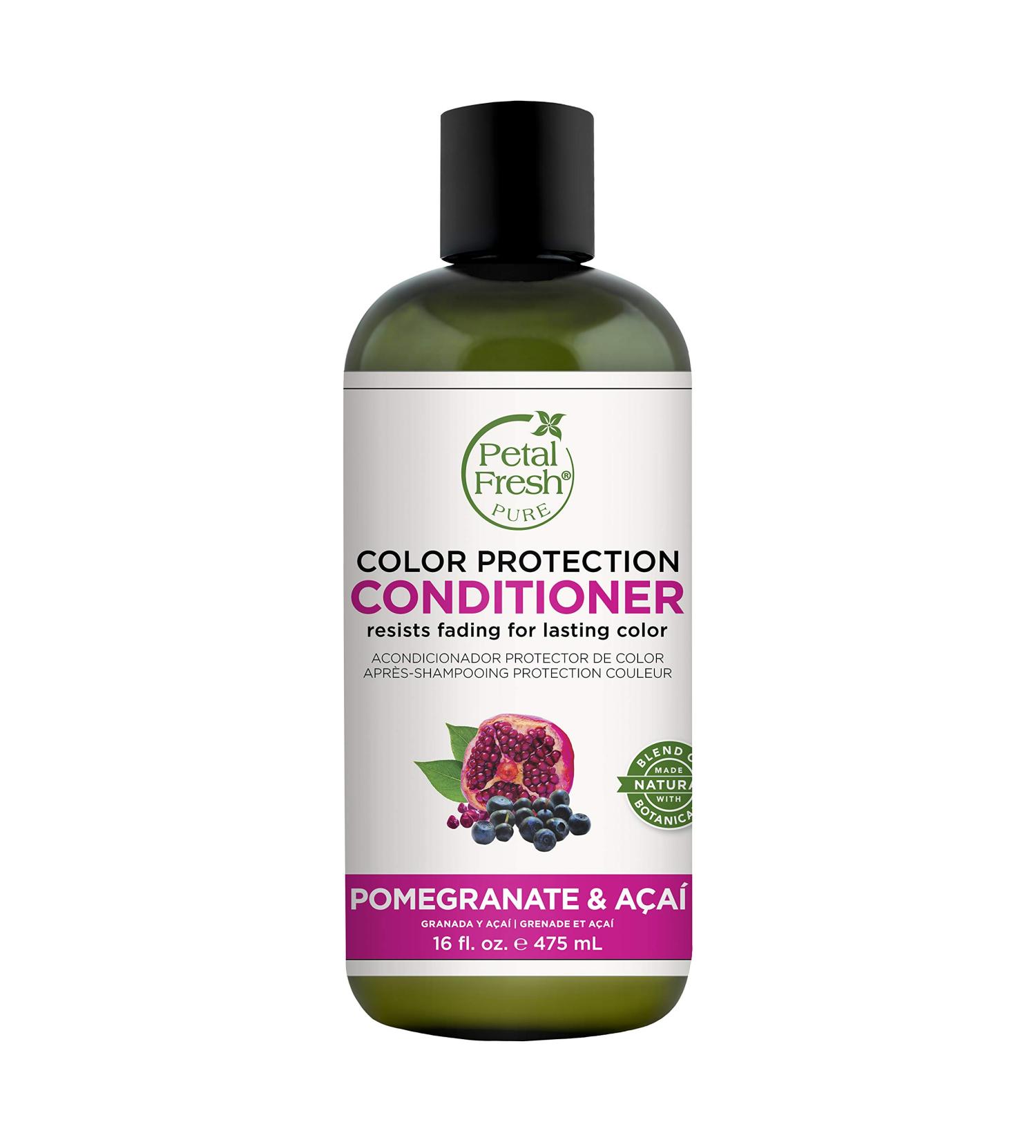 Petal Fresh Pure Color Protection Conditioner - Pomegranate & Acai 16 fl oz | Best Hair Care for Color-Treated Hair - Buy Online on GoSupps.com
