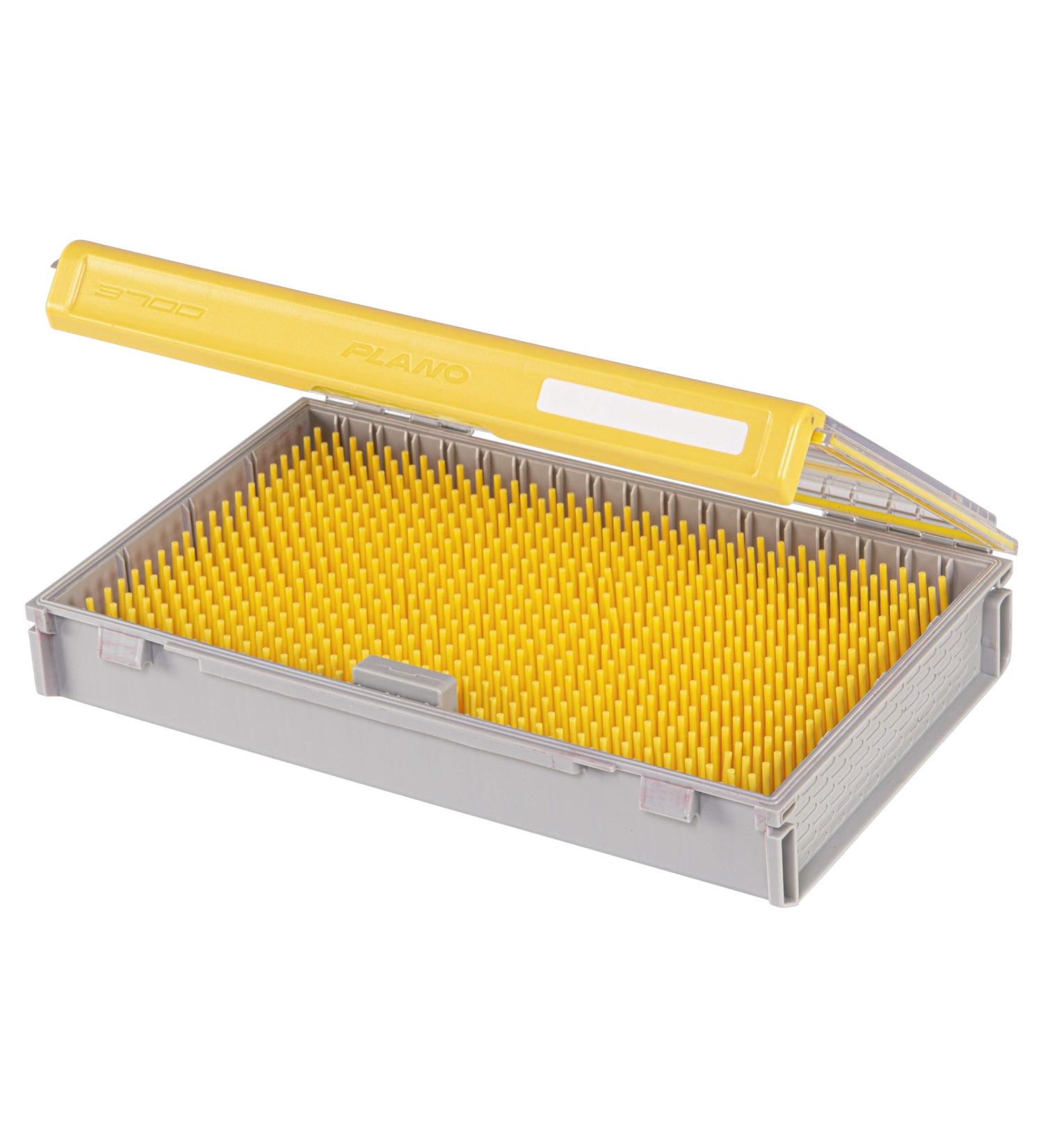 Plano EDGE Flex Crankbait 3700 Premium Utility Box - Gray/Yellow, Waterproof Tackle Storage for Crankbaits, Buzzbaits, Swimbaits - Buy Online on GoSupps.com