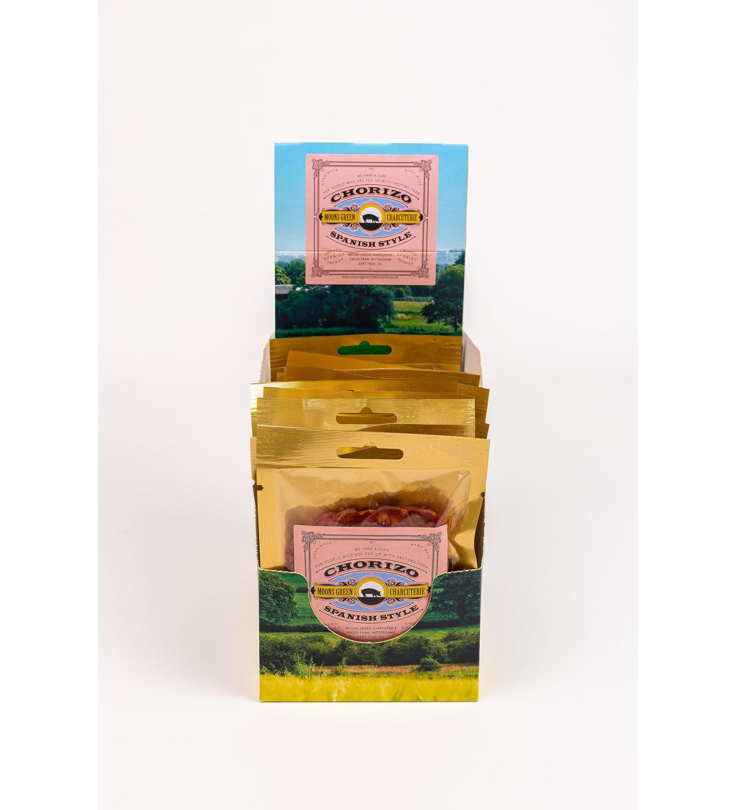 Moons Green Chorizo (35g x 12) Box