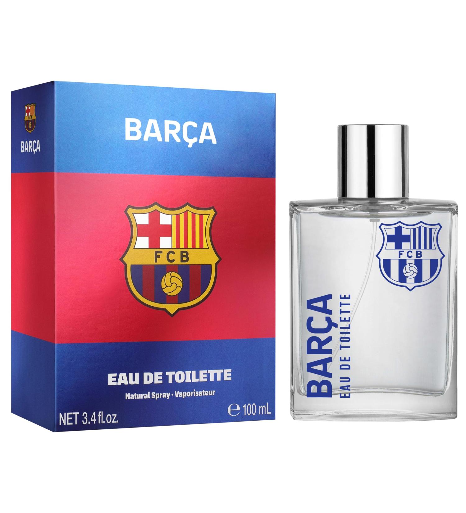 FC Barcelona Barca FCB Special Edition Fragrance for Men Eau de Toilette EDT 3.4oz 100ml Cologne Spray Made in Spain By Air Val International blue (8625)