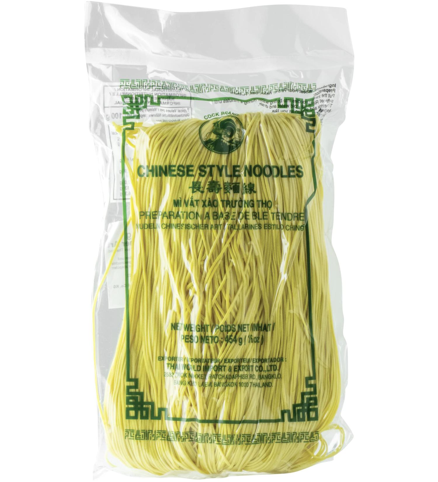  Cock Cock Chinese Pasta (1 pack of 454 g) - Buy Online on GoSupps.com