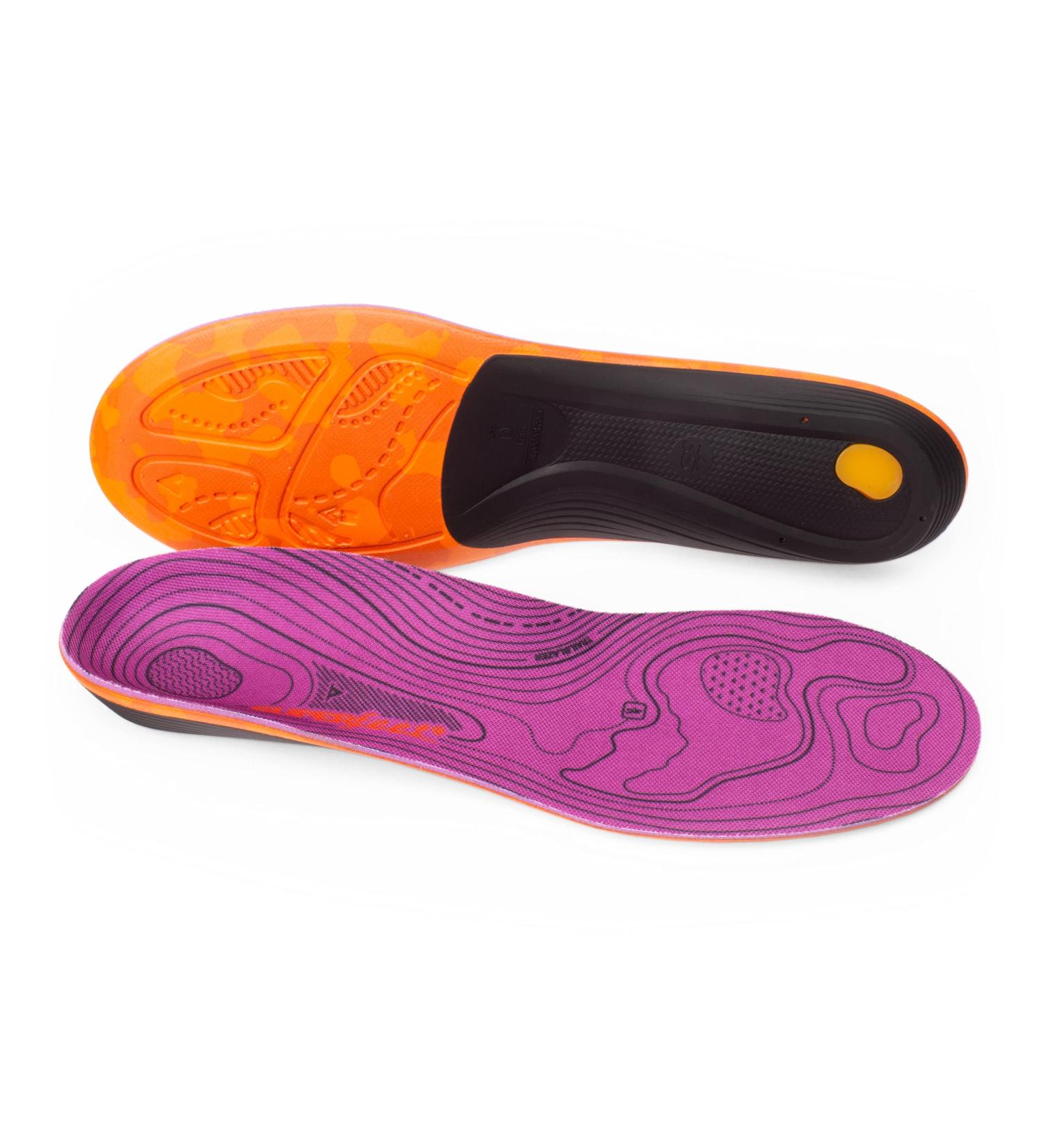 Superfeet Hike Women's Support Insoles - Carbon Fiber Orthotic Inserts for Hiking Boots | Trim-to-Fit Comfort | 6.5-8 Women - Professional Grade - Buy Online on GoSupps.com