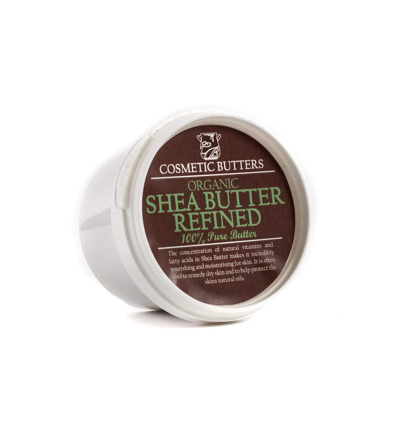 Buy 100% Pure Organic Shea Butter | Refined & Natural | 100g - International Shipping Available - Buy Online on GoSupps.com