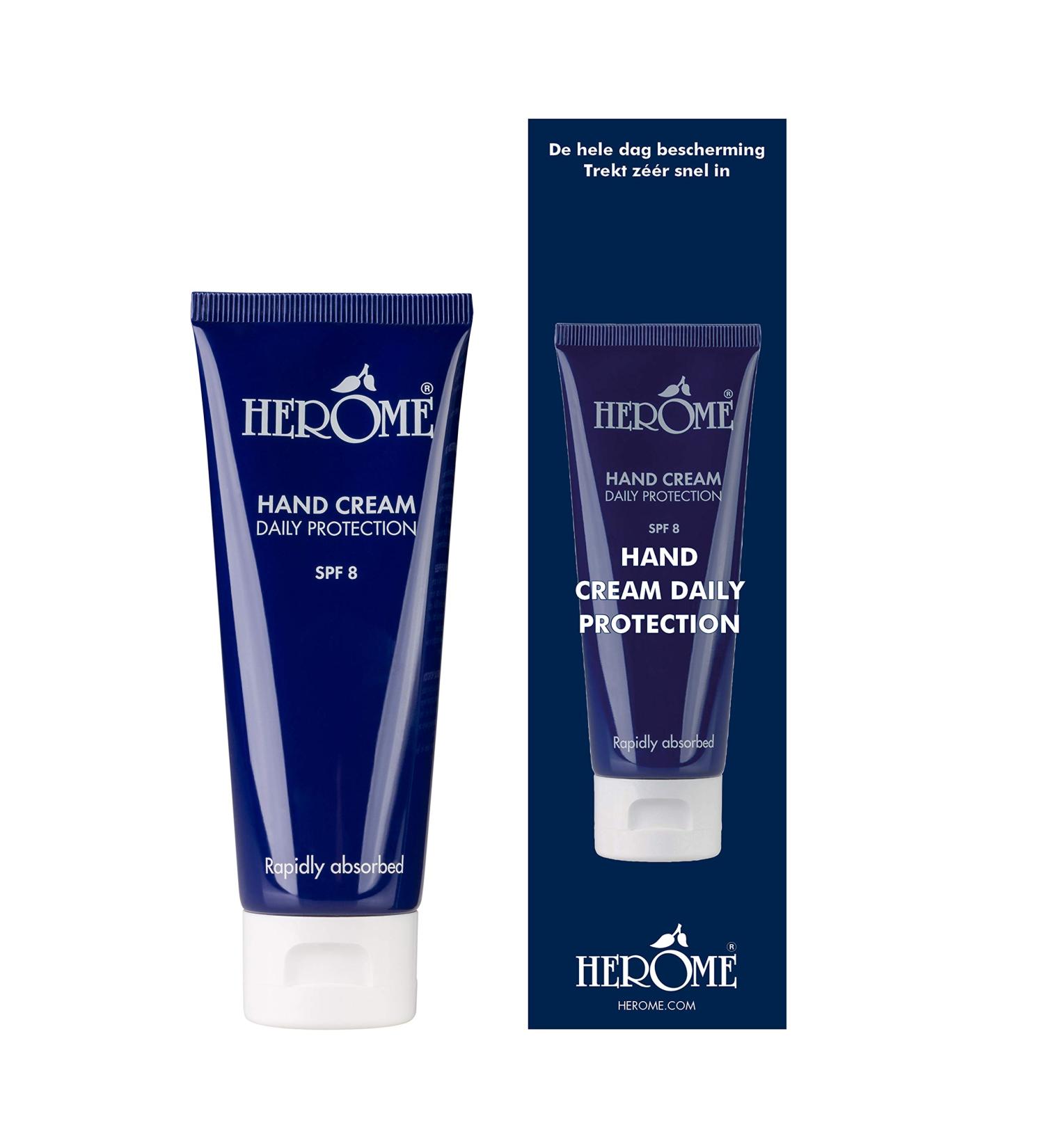 HEROME Hand Cream - Daily Protection for Dry Hands - 75ml | Fast Absorption & Care - Buy Online on GoSupps.com