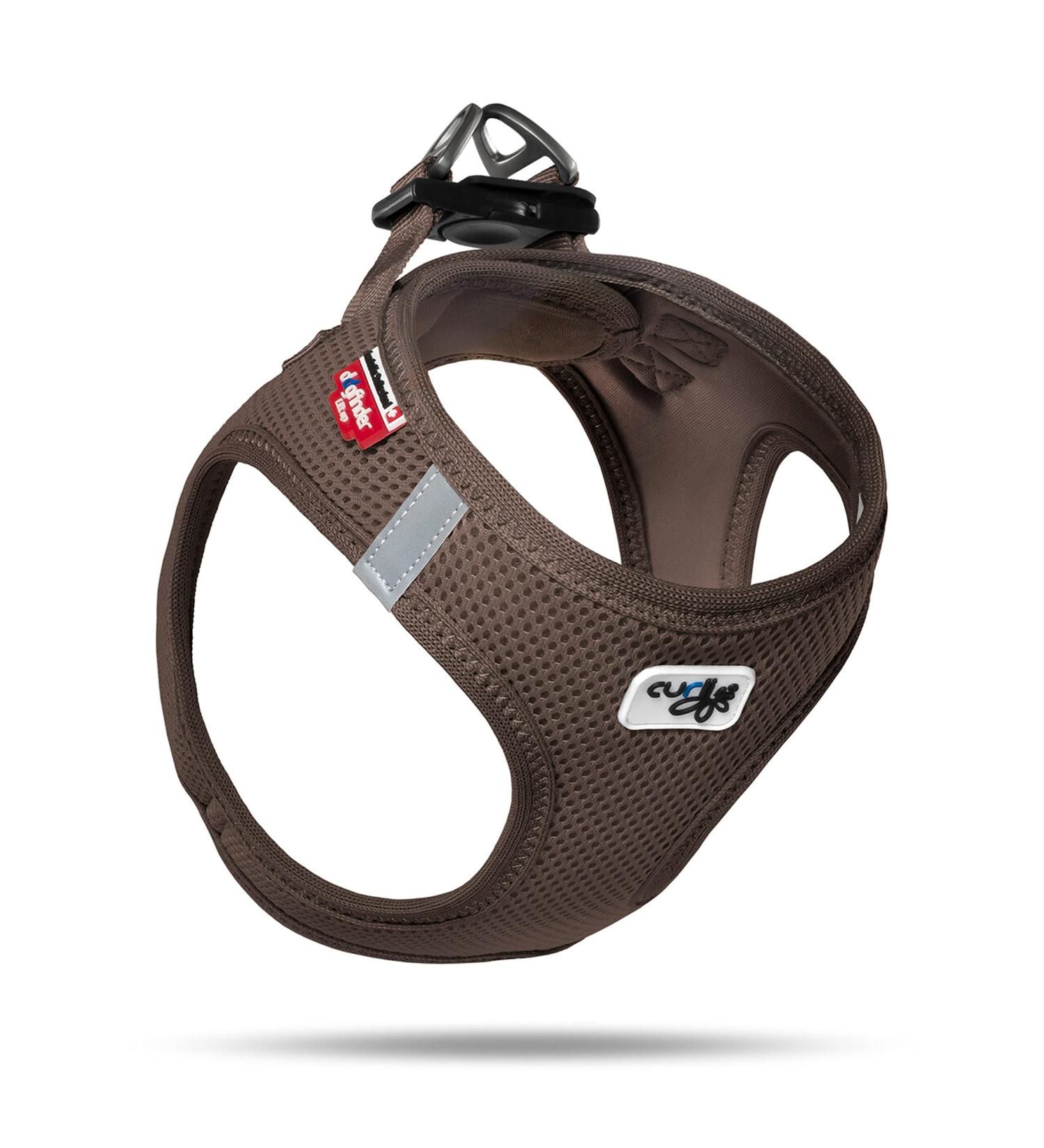Buy Air-Mesh Brown Vest Harness 2XS - D-Ring Buckle for Pets | International Shipping Available - Buy Online on GoSupps.com