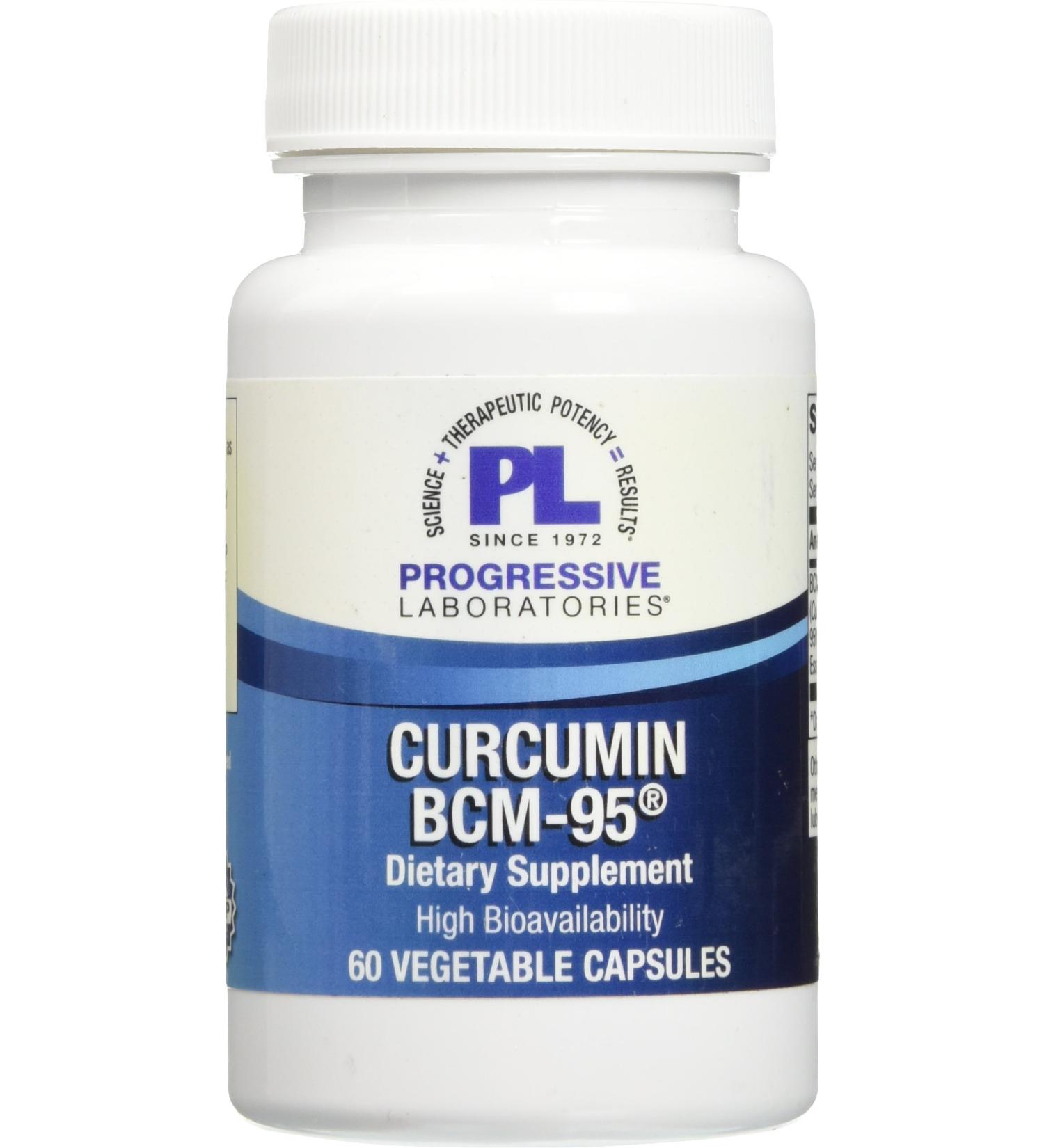 Curcumin BCM-95 60c by Progressive Labs