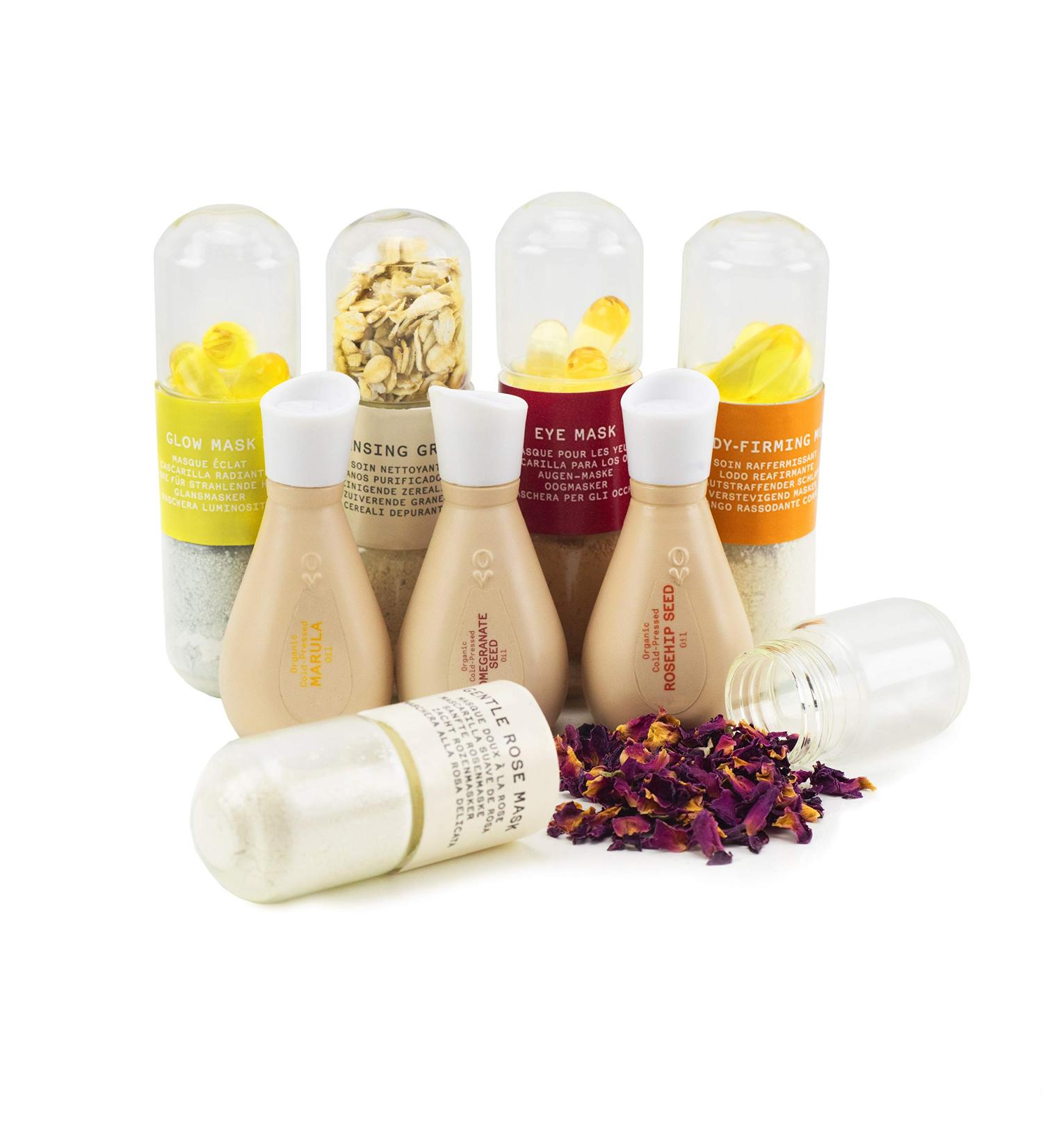 Nourishing Therapy Kit | DIY Organic Masks & Serums | Make Your Own Skincare at Home - Buy Online on GoSupps.com