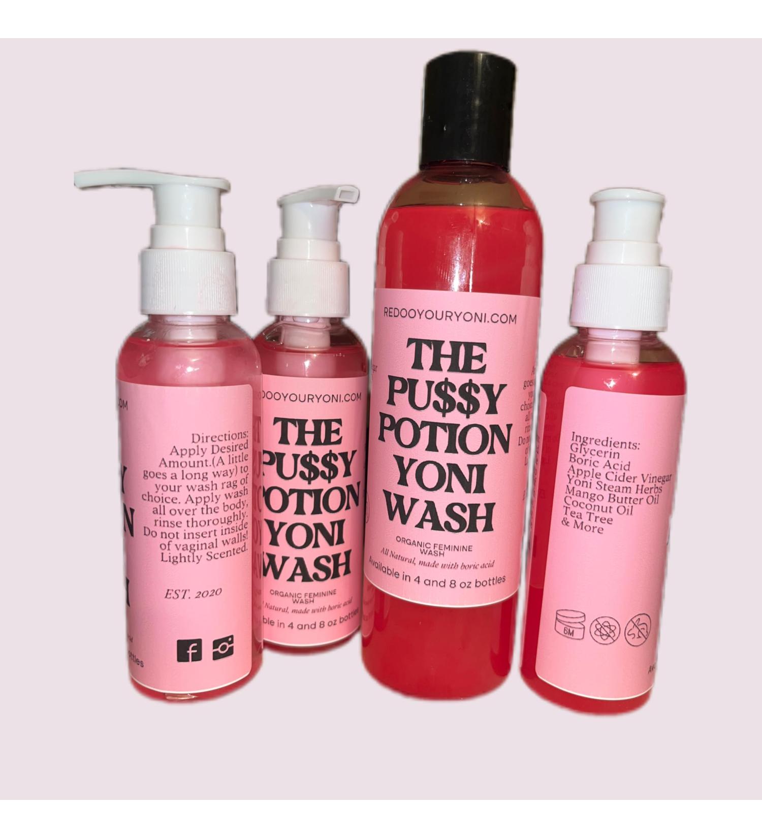 Organic Mango Butter Yoni Wash with Boric Acid - Soothing & Refreshing Intimate Care - Buy Online on GoSupps.com