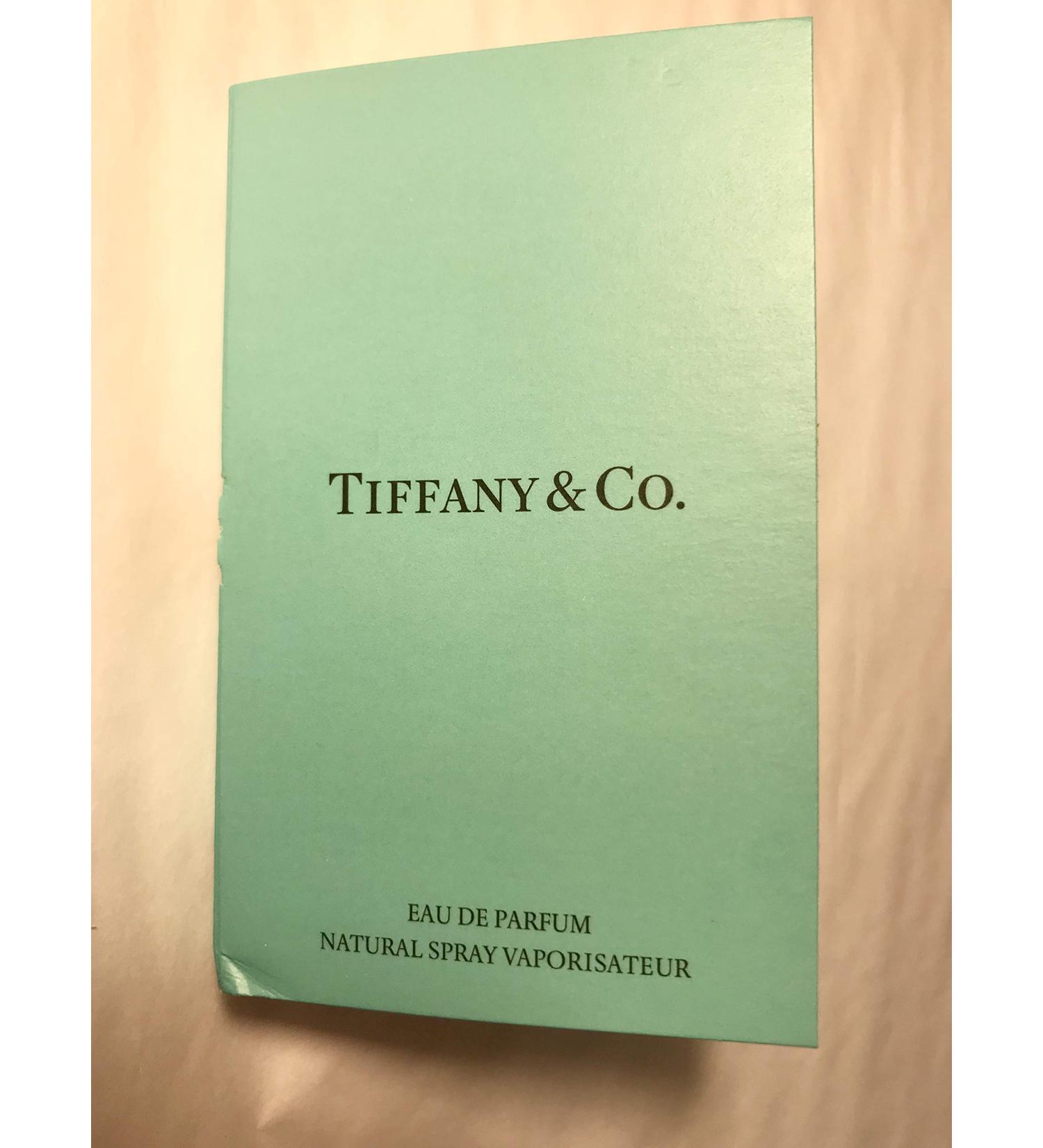Tiffany & Co Eau De Parfum Vial Spray On Card