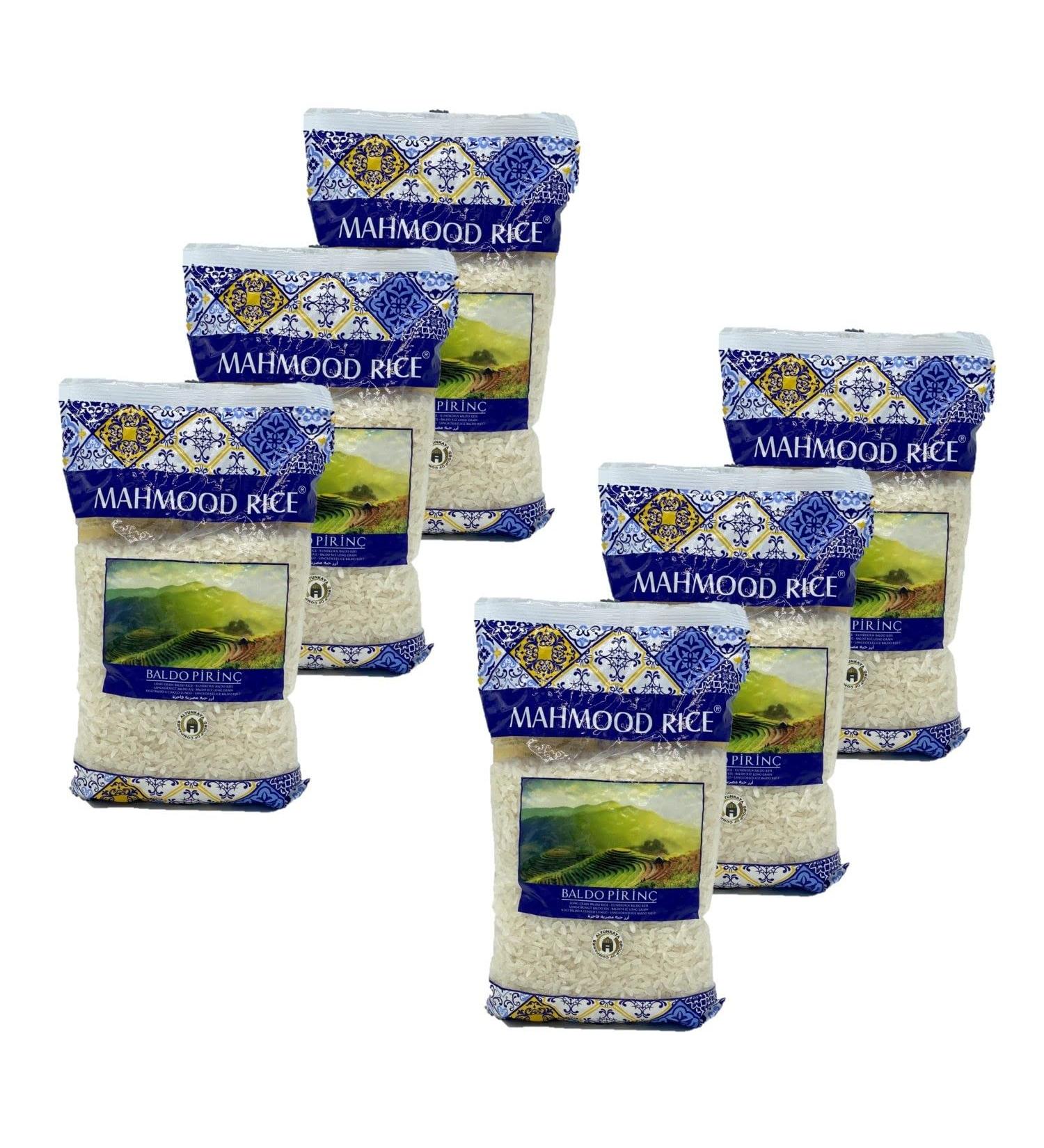 Mahmood Lot 6x Riz baldo long grain extra - Sac 900g