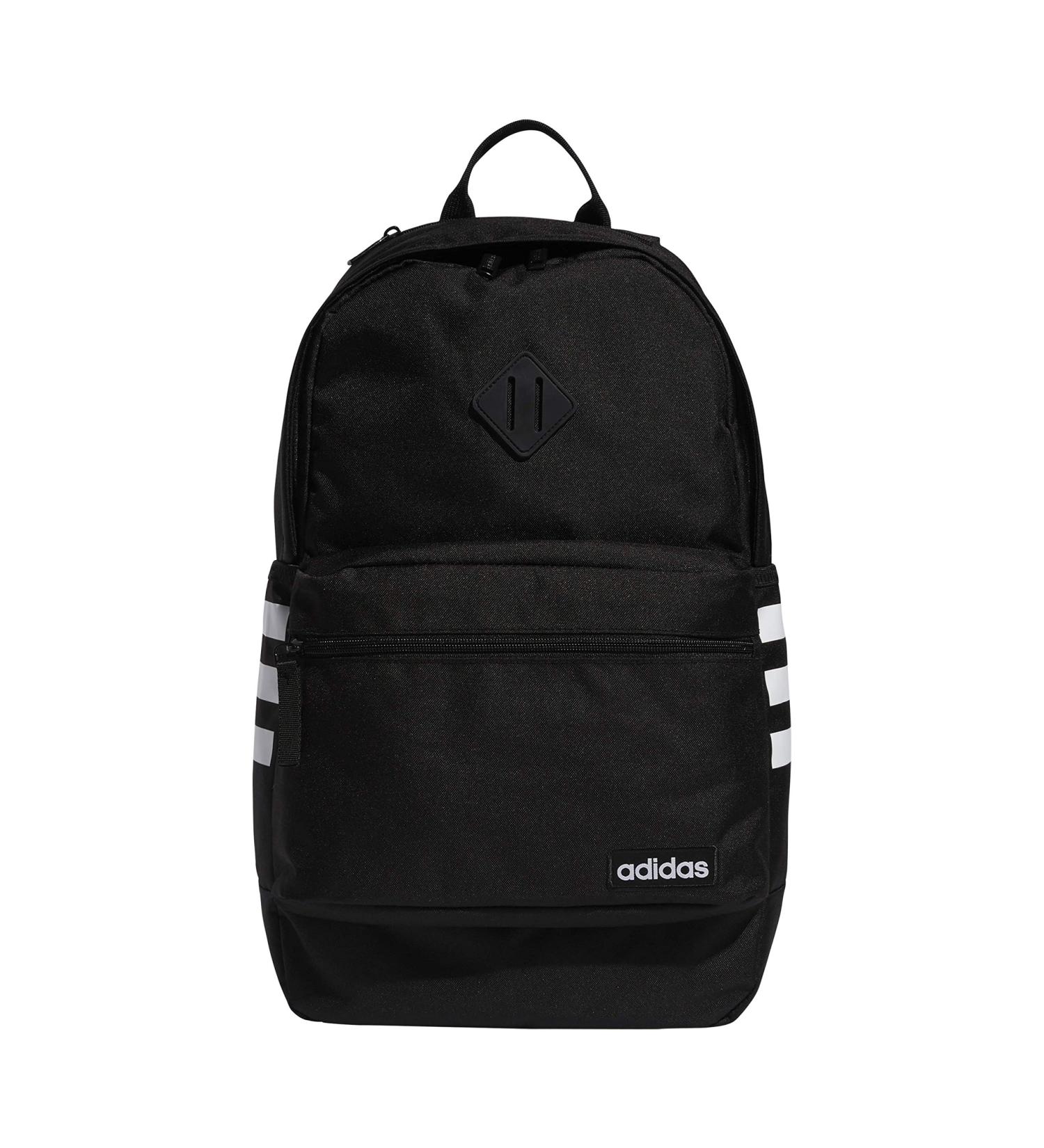 adidas Classic 3S Backpack Black/White - One Size - Buy Online on GoSupps.com