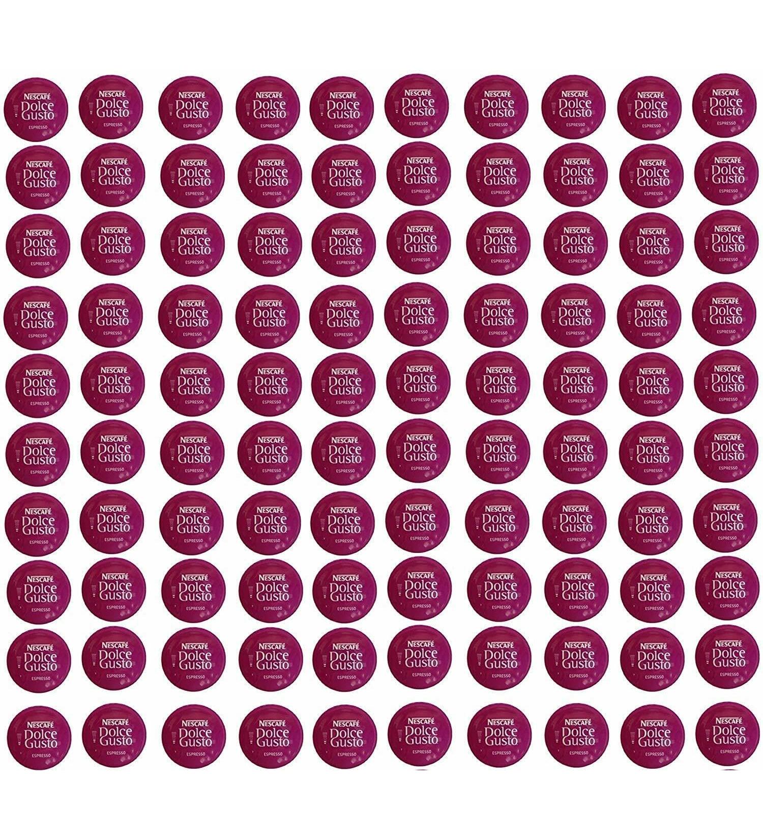 Dolce Gusto Espresso Coffee Pods 100 Capsules 100 Drinks Sold Loose - Buy Online on GoSupps.com