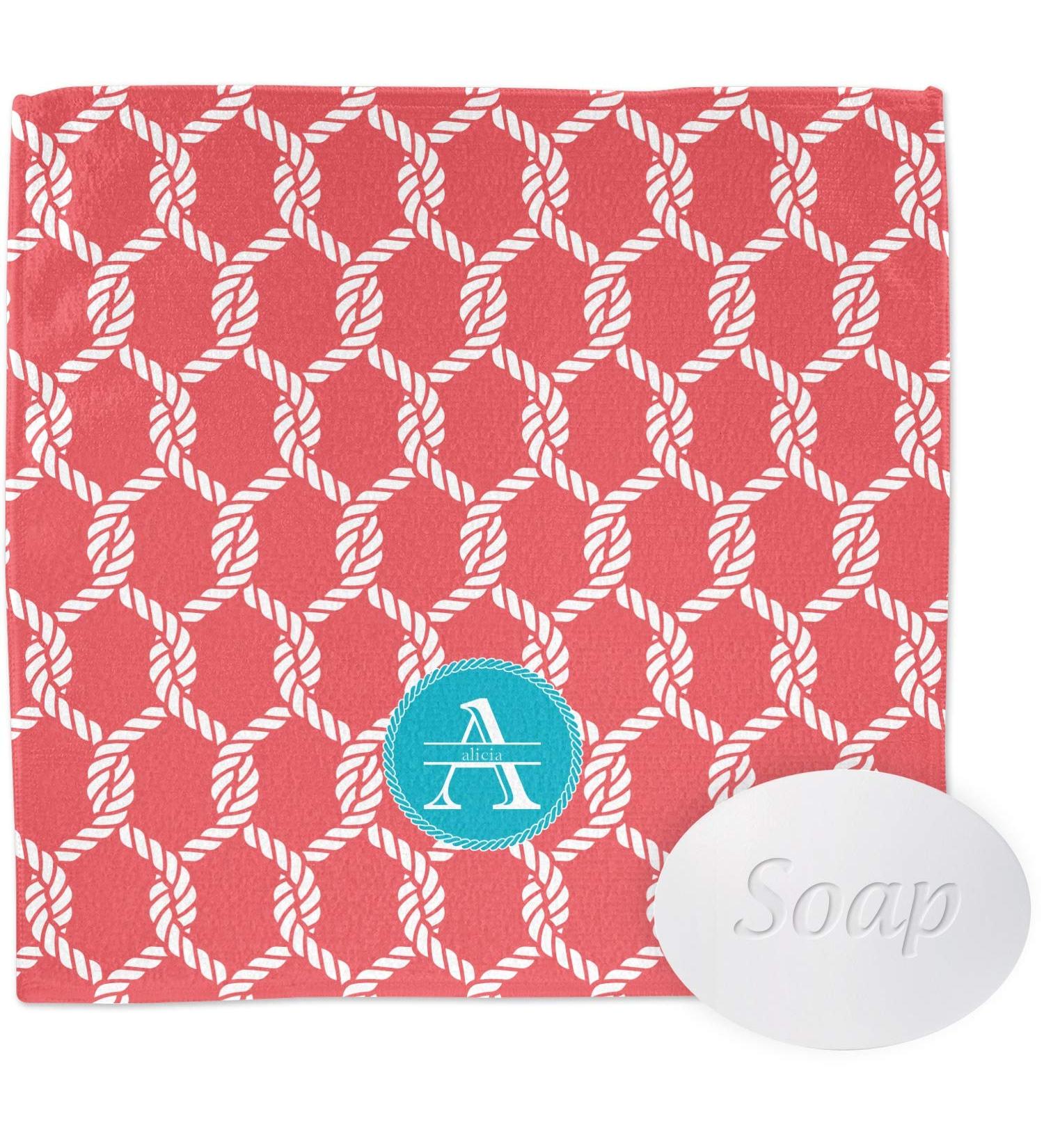 YouCustomizeIt Personalized Linked Rope Washcloth