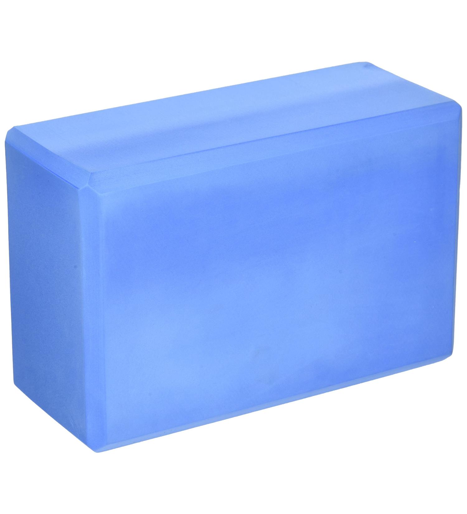 Nu-Source Yoga Block (2-Piece) 9 x 6 x 4-Inch Sky Blue