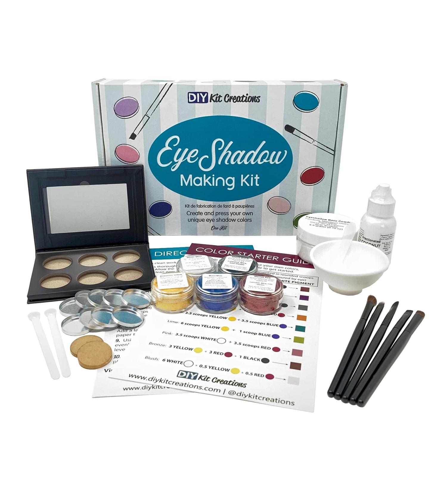 DIY Eyeshadow Making Kit - Create Your Own Custom Eyeshadows with Our DIY Kit Creations - Buy Online on GoSupps.com
