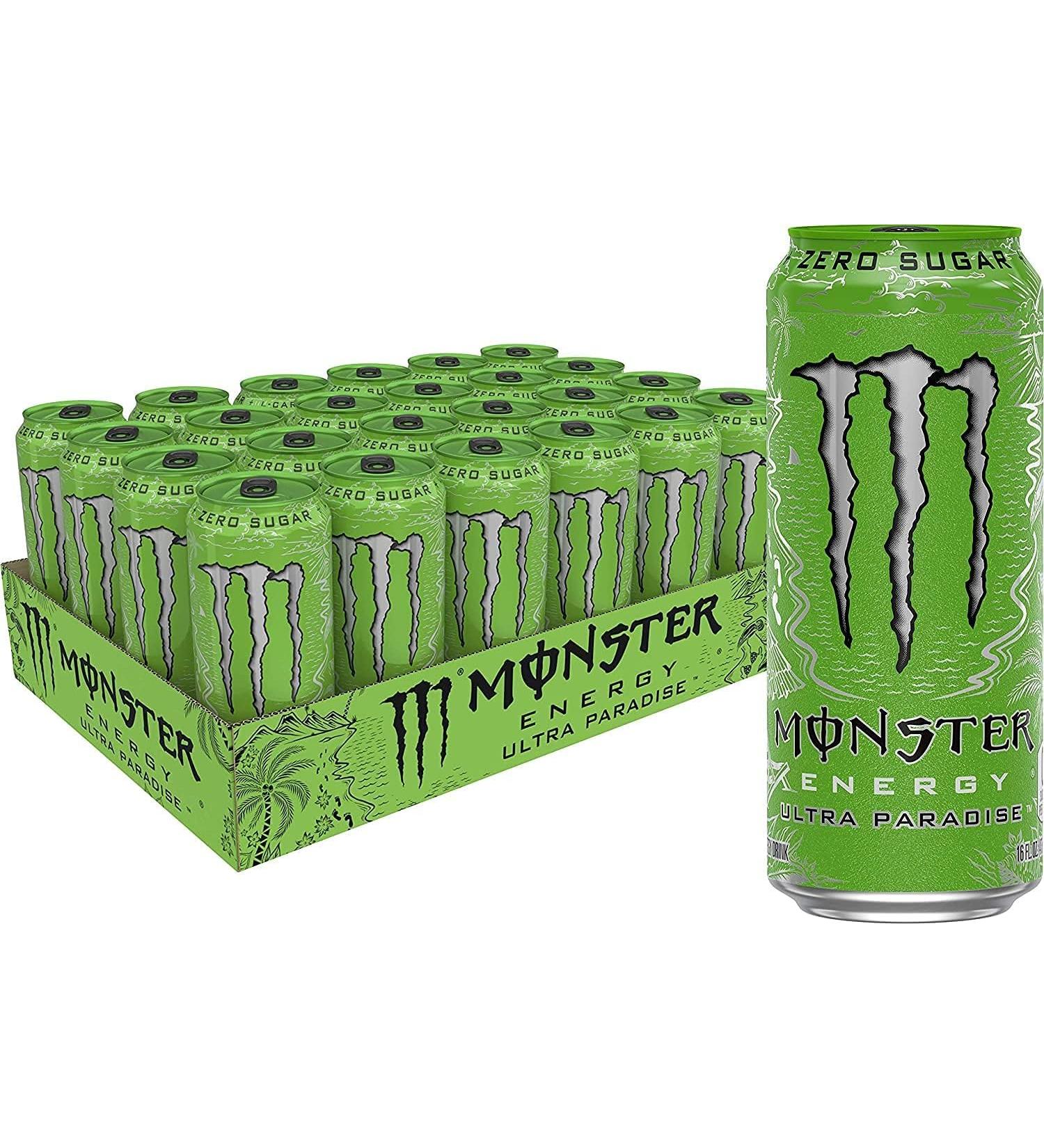 Monster Monster Ultra Paradise Energy Drink 500 ml Pack of 24