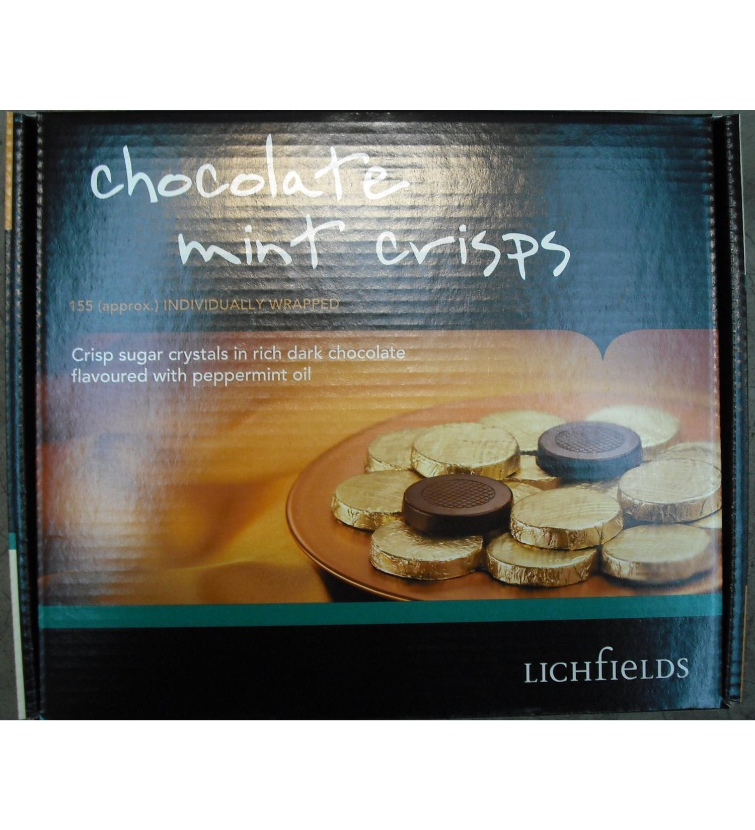 Lichfield Individually Wrapped Mint Crisps - 1kg