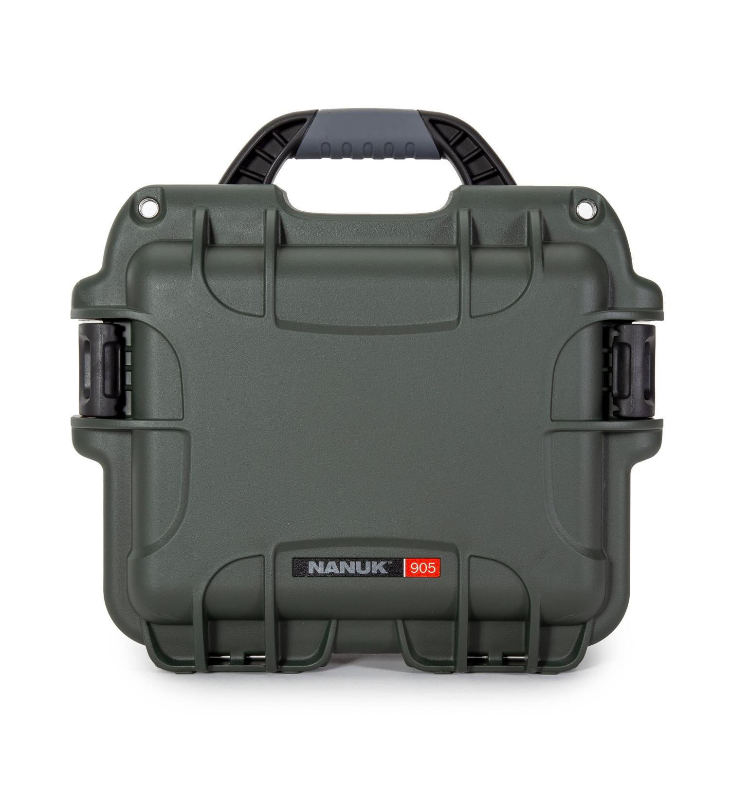 Nanuk 905 Waterproof Hard Case - Olive | Durable Empty Case - Buy Online on GoSupps.com