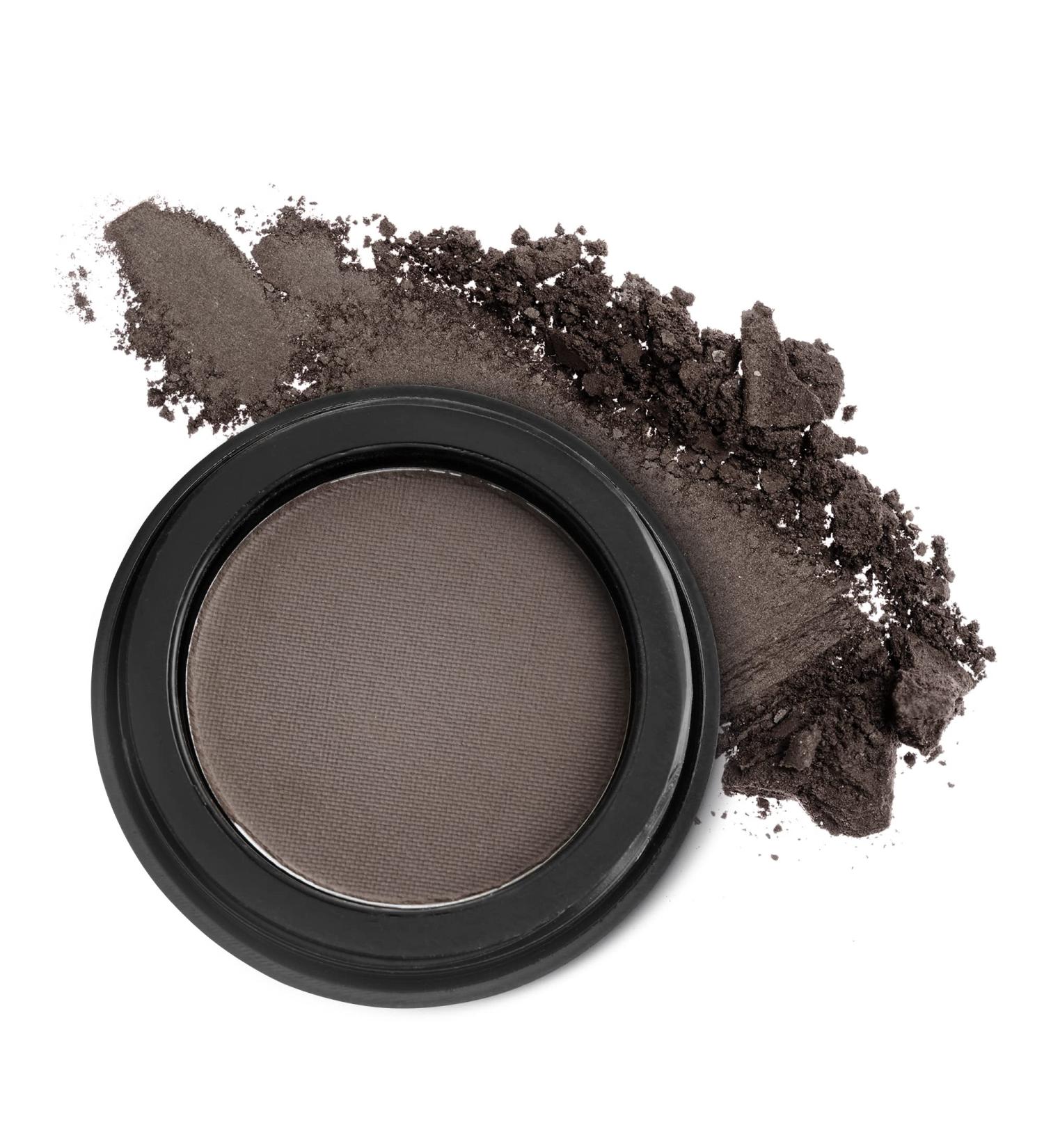 Marie-Jos & Co Dark Brown Eyebrow Powder - Compact Makeup for Natural Looking Eyebrows - Includes 3g Powder & Brush - All Day Soft Finish - Buy Online on GoSupps.com