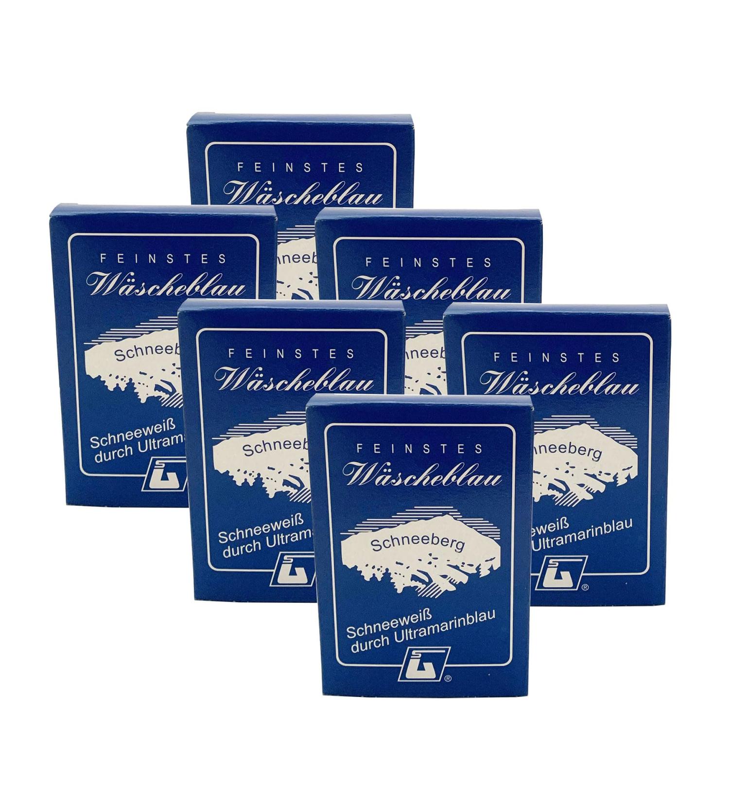 Buy 6 Packs of Ultramarin Blue Laundry Blau - 30 Bags Removes Yellowing for Snow White Laundry & Curtains - Best International Shipping - Buy Online on GoSupps.com