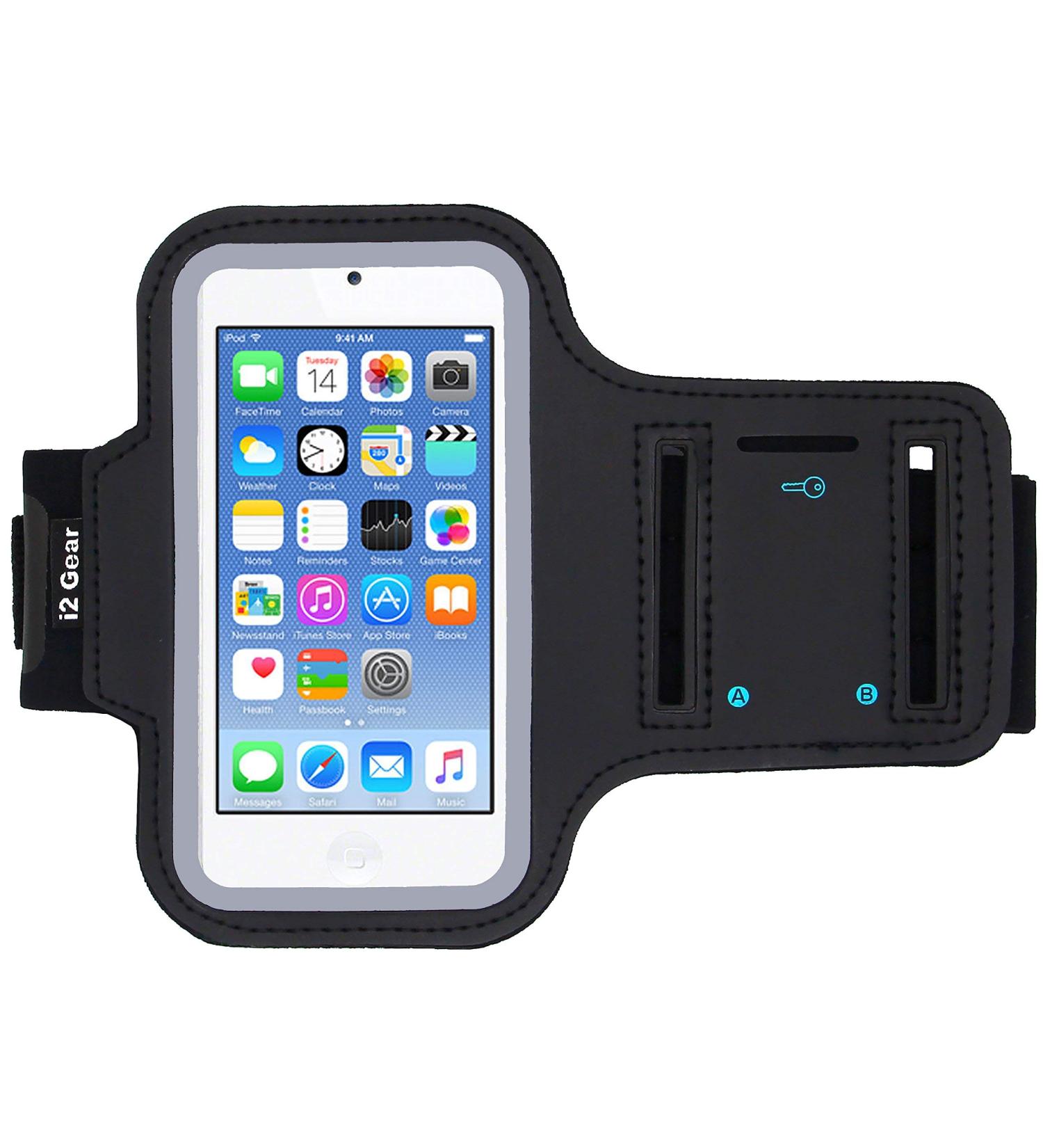 i2 Gear Running Armband for iPod Touch 7th 6th 5th Generation MP3 Players - Black - Buy Online on GoSupps.com
