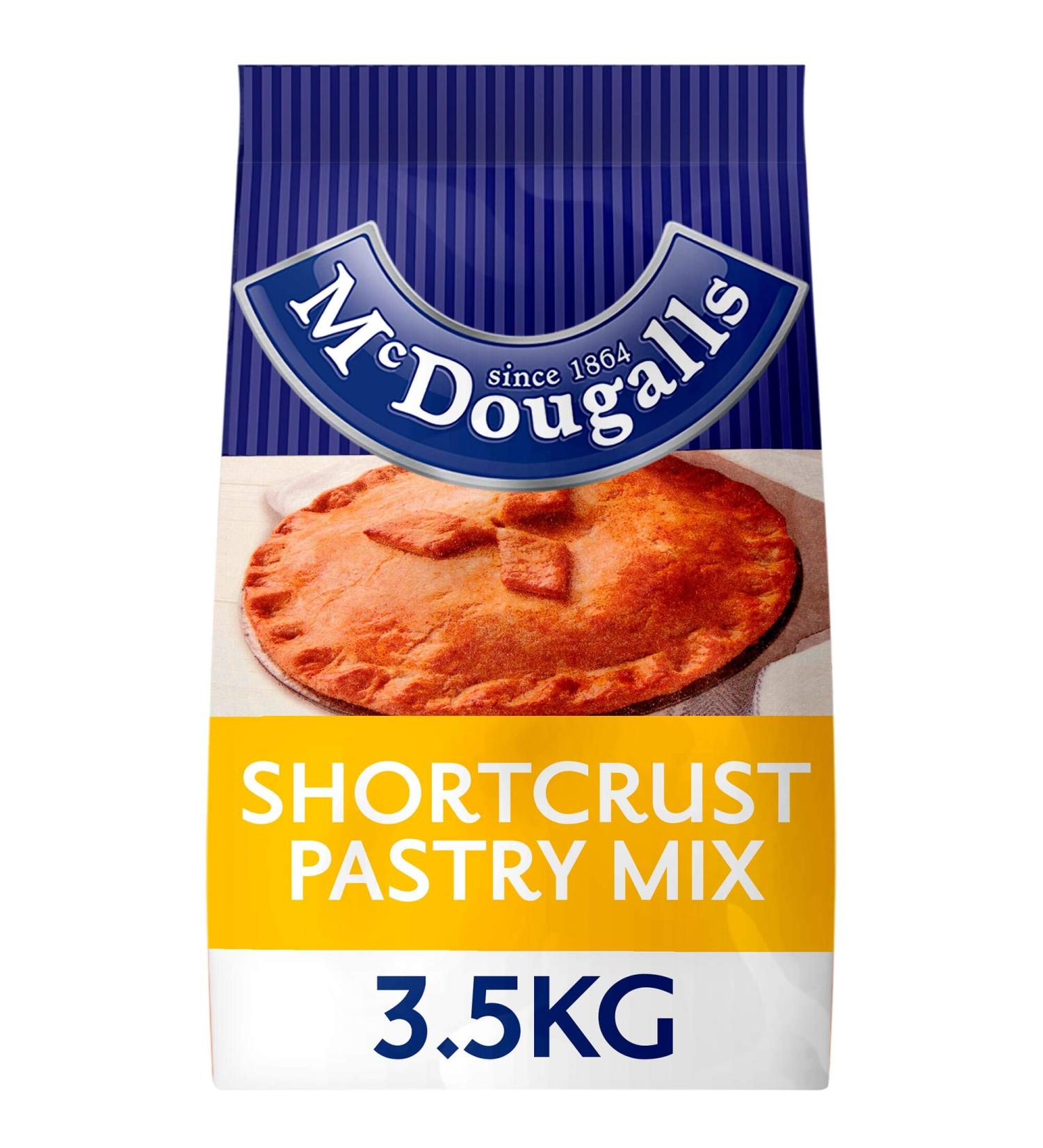 McDougalls Shortcrust Pastry Mix - 4x3.5kg