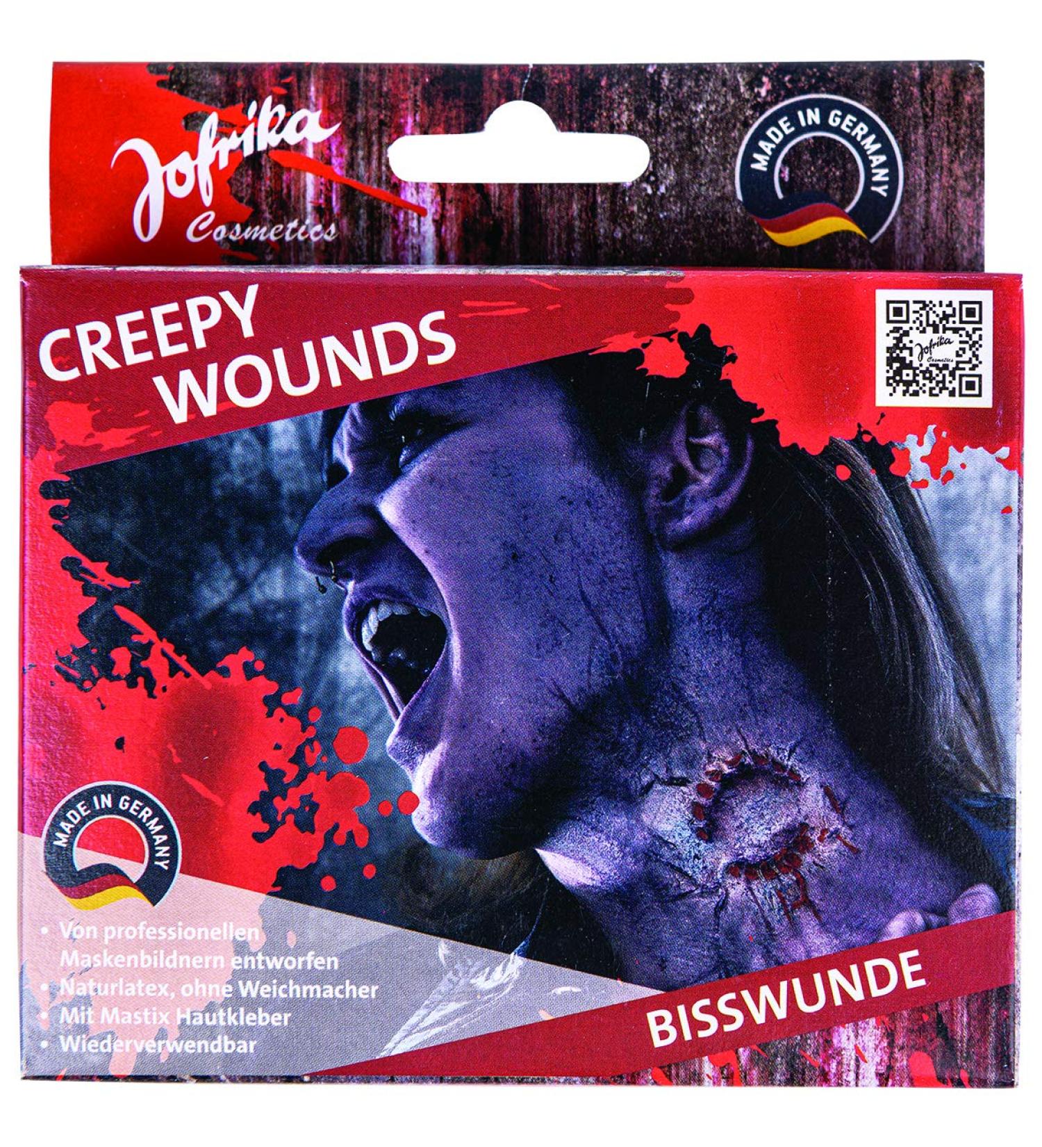 Jofrika Creepy Wounds Bite Wound Effect - 13g | Realistic Special Effects Makeup for Halloween & Cosplay - Buy Online on GoSupps.com