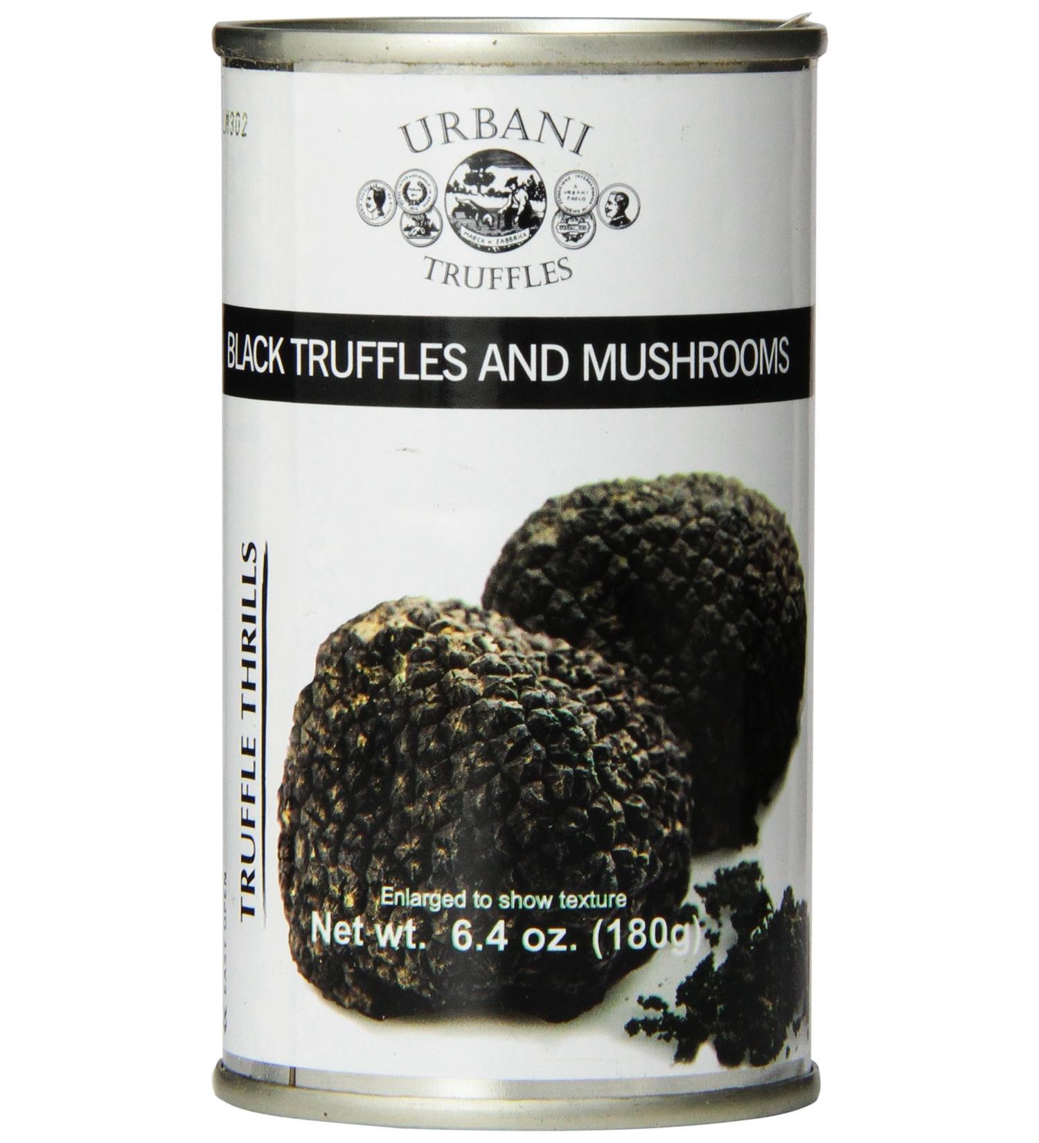 Urbani Truffles Truffle Thrills Black Truffles & Mushrooms 6.4 oz Can - Buy Online on GoSupps.com