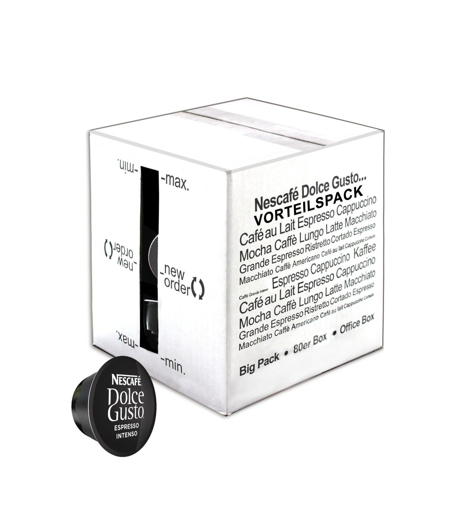  Nescafe 80 x Nescaf Dolce Gusto Espresso Intenso 80 capsules - Buy Online on GoSupps.com