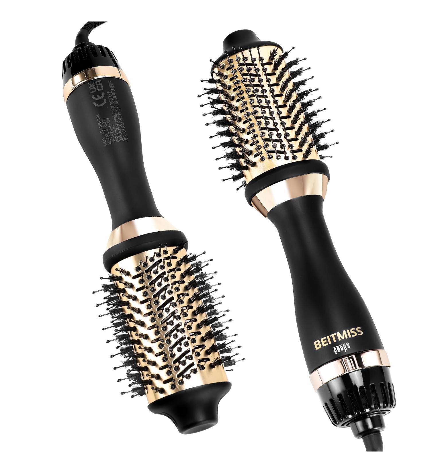 Buy Hair Dryer Brush - Oval Barrel Hot Air Brush for Salon-Quality Blowouts Ionic Volumizer & Frizz Control - Fast International Shipping - Buy Online on GoSupps.com