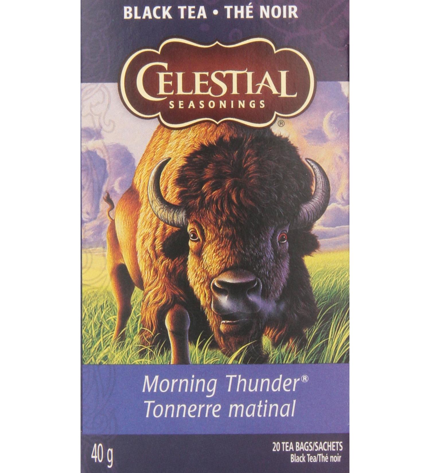 Celestial Seasonings Morning Thunder 6-Count - Buy Online on GoSupps.com
