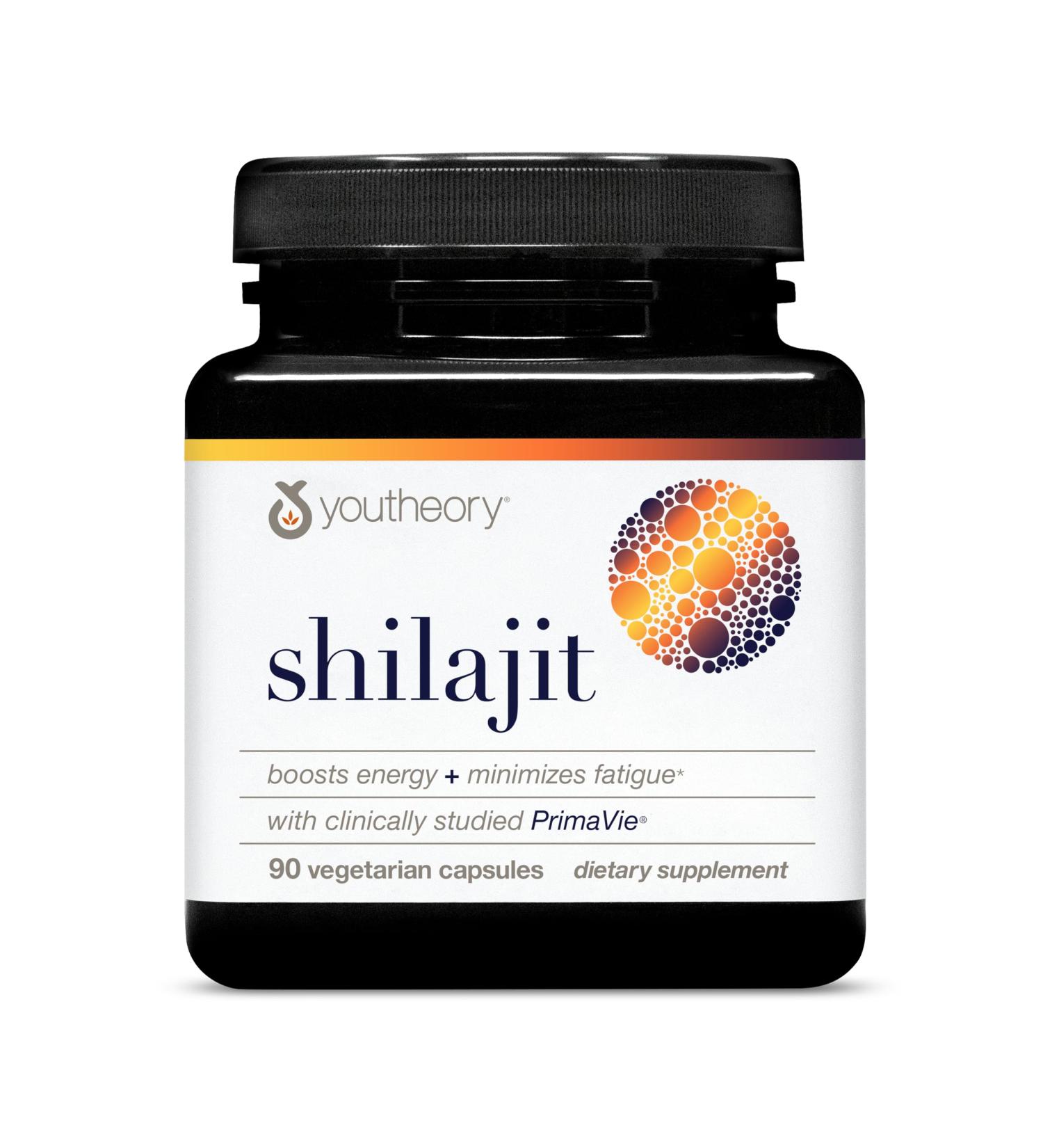 Youtheory Shilajit Advanced Capsule 90 Vegetarian Capsules - Buy Online on GoSupps.com